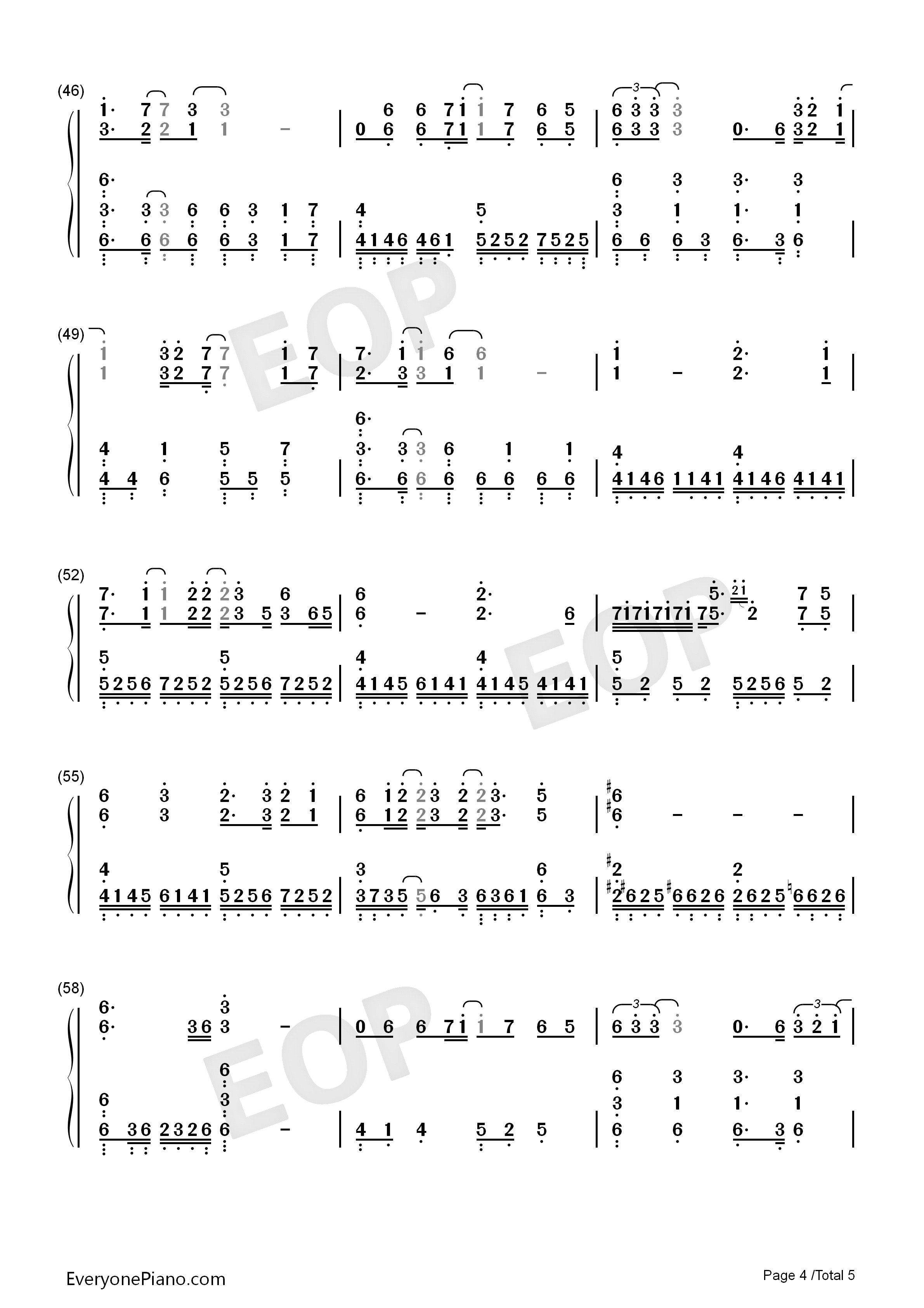 焚情钢琴简谱_张信哲演唱