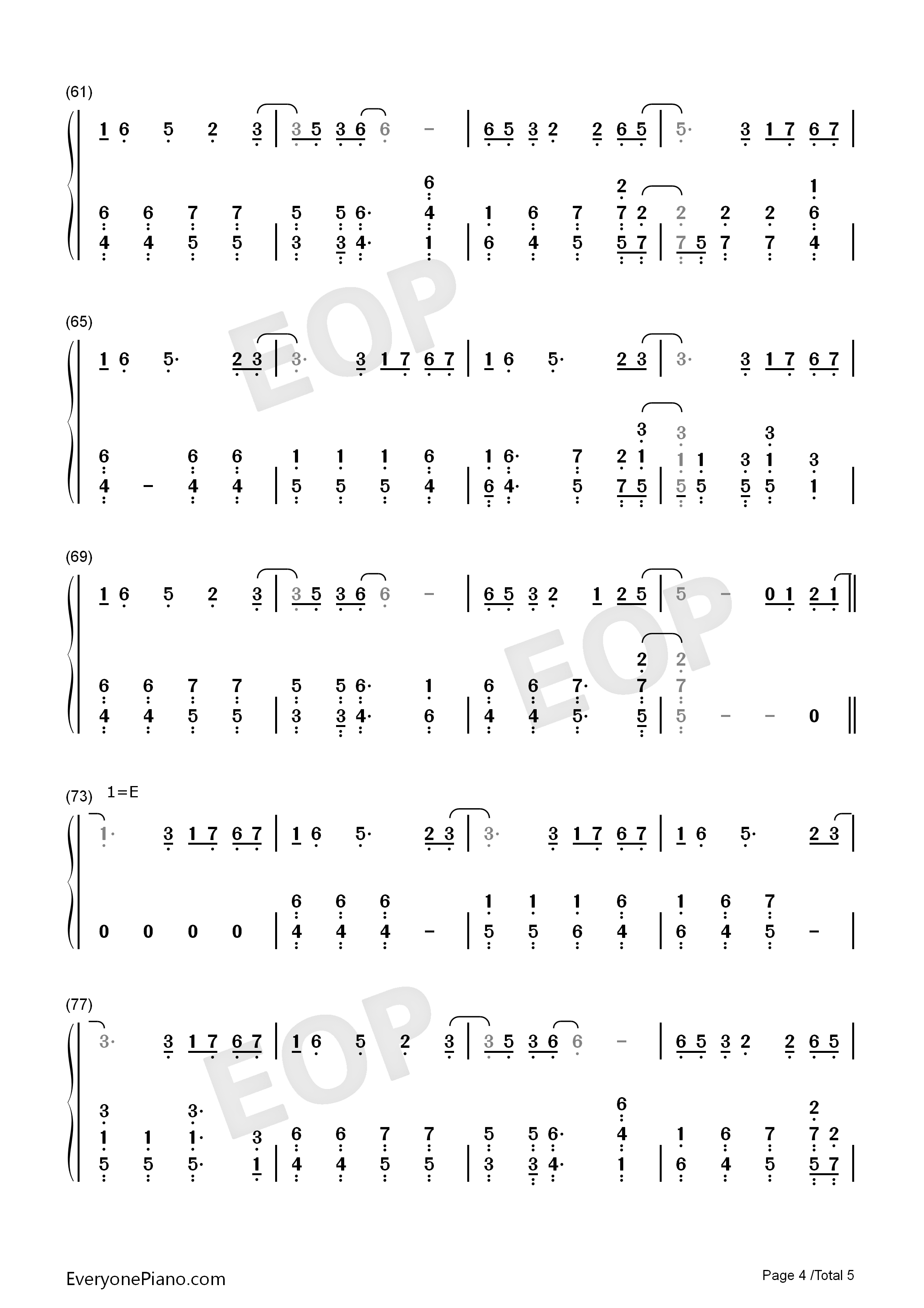 做我自己钢琴简谱_王源演唱