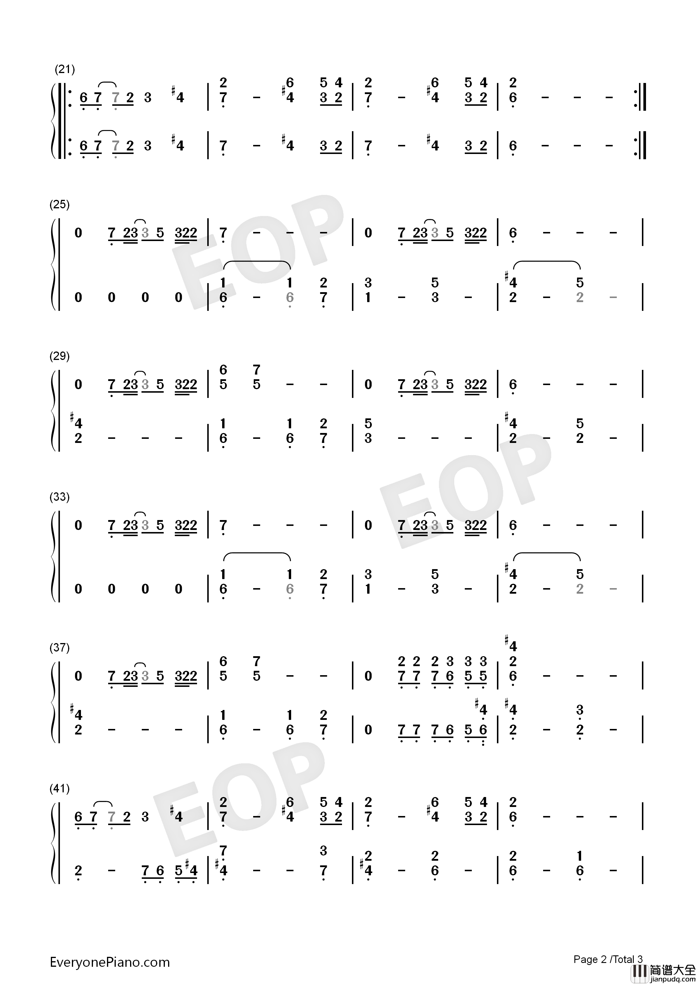 Bloom钢琴简谱_The_Paper_Kites演唱