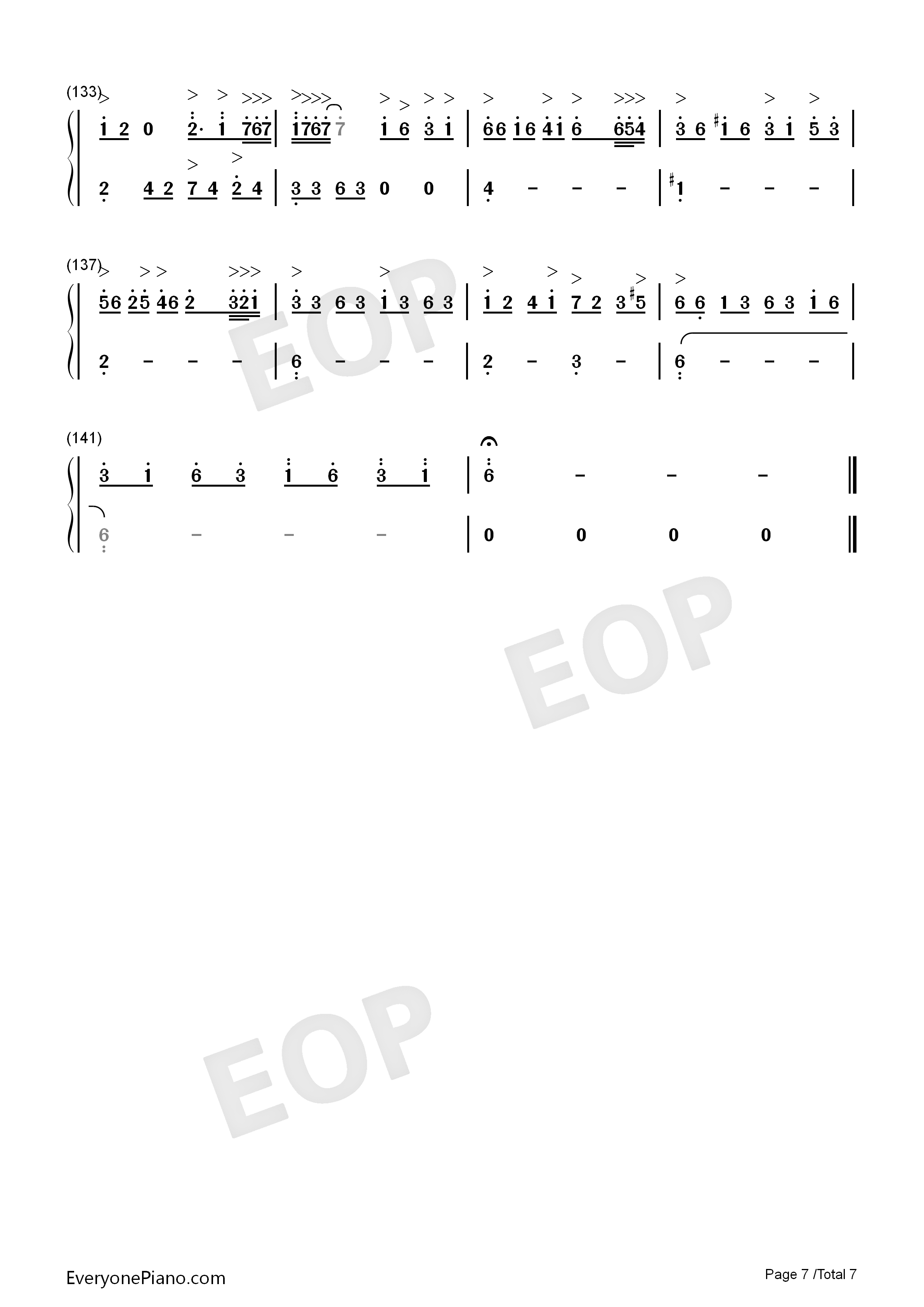 Clubbed_to_Death钢琴简谱_Rob_Dougan演唱