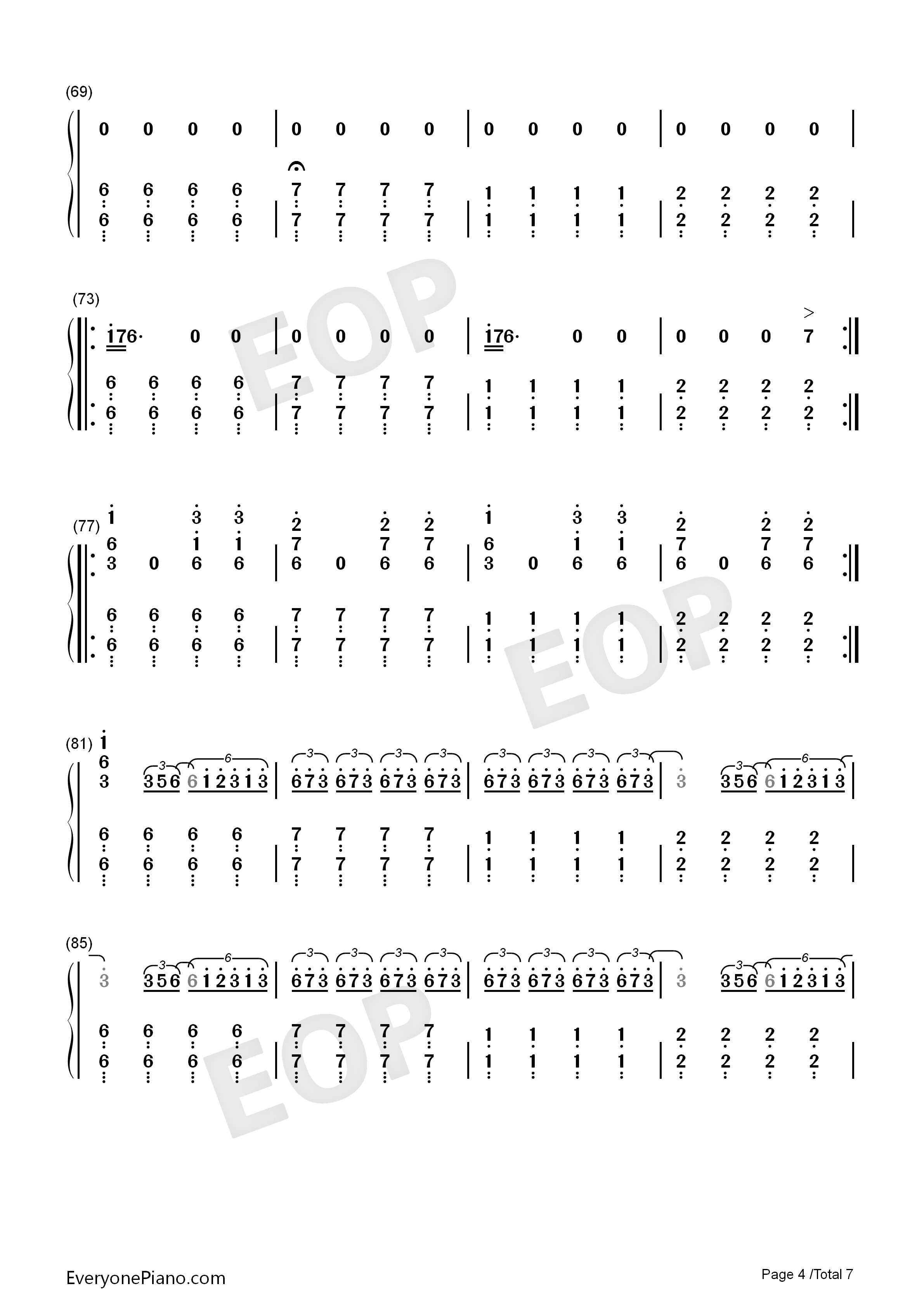 Clubbed_to_Death钢琴简谱_Rob_Dougan演唱