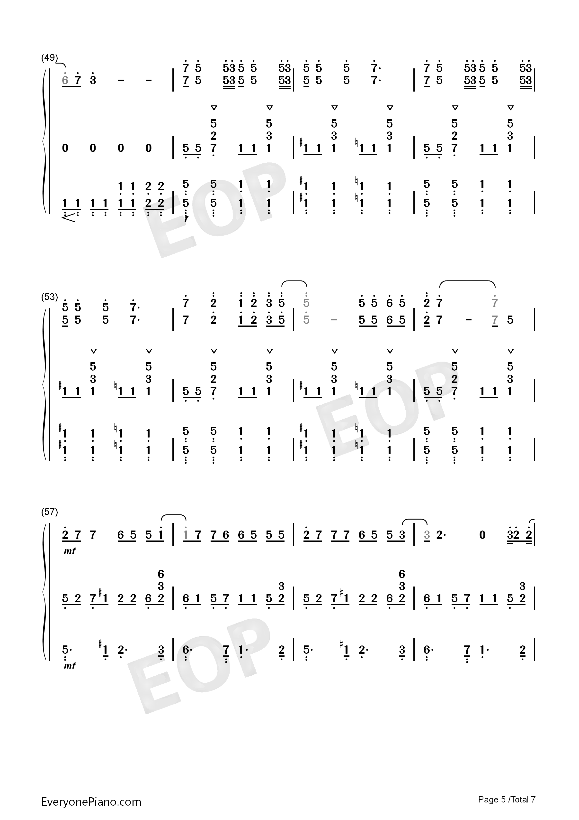 All_Star钢琴简谱_Smash_Mouth演唱