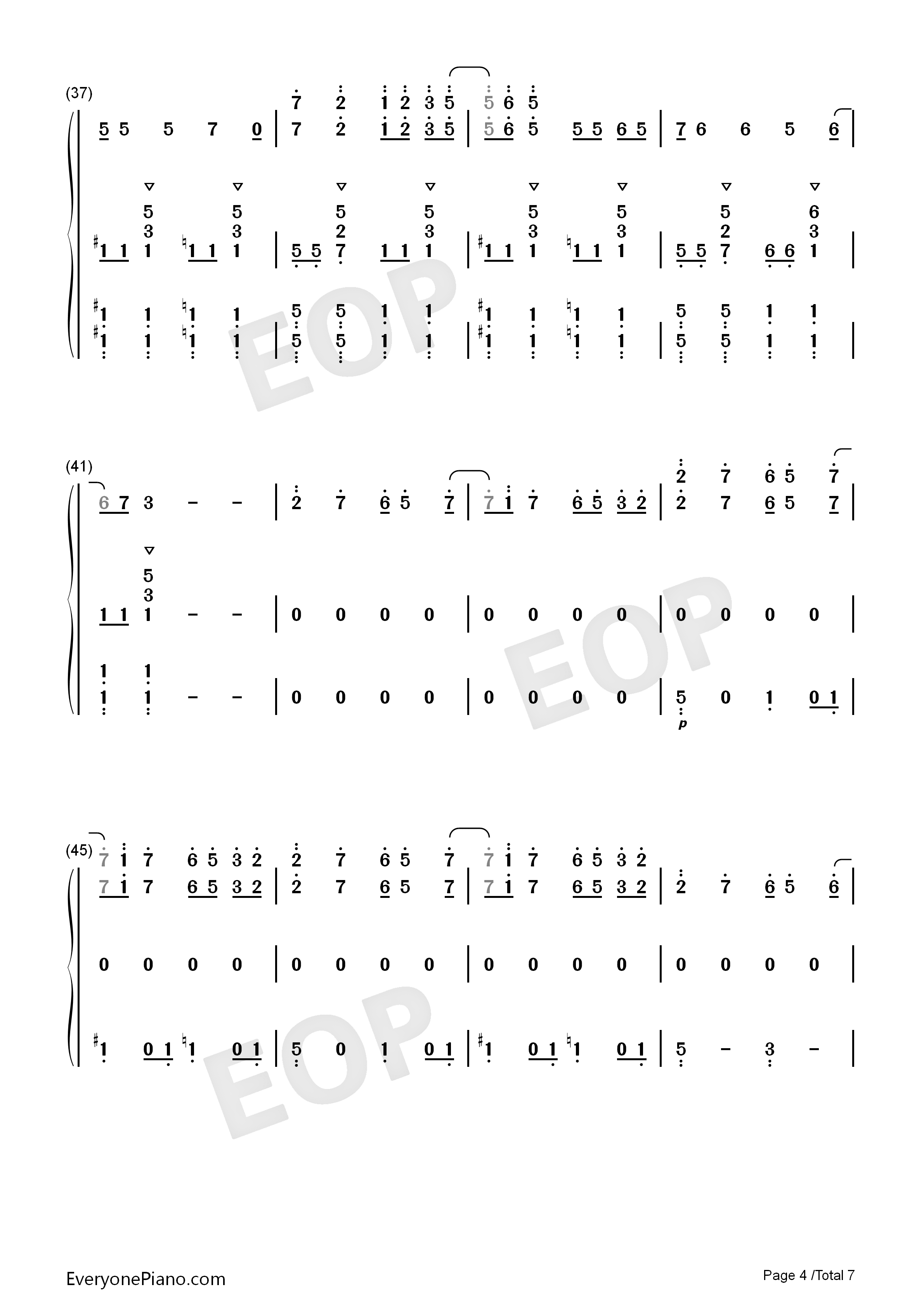 All_Star钢琴简谱_Smash_Mouth演唱