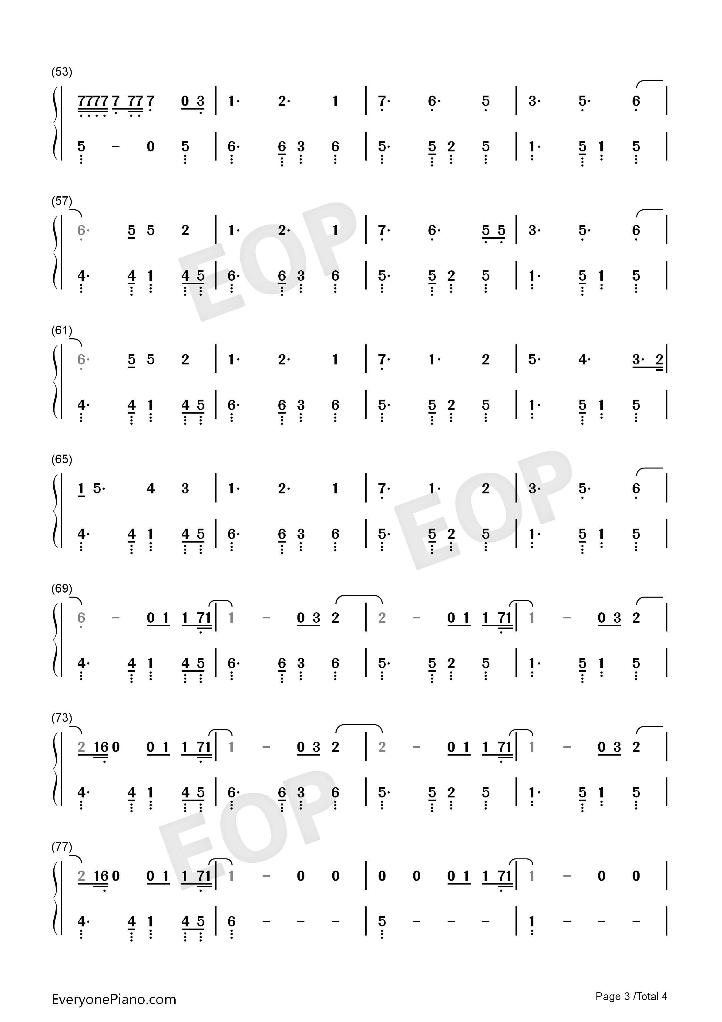 Thunderclouds钢琴简谱_LSD演唱