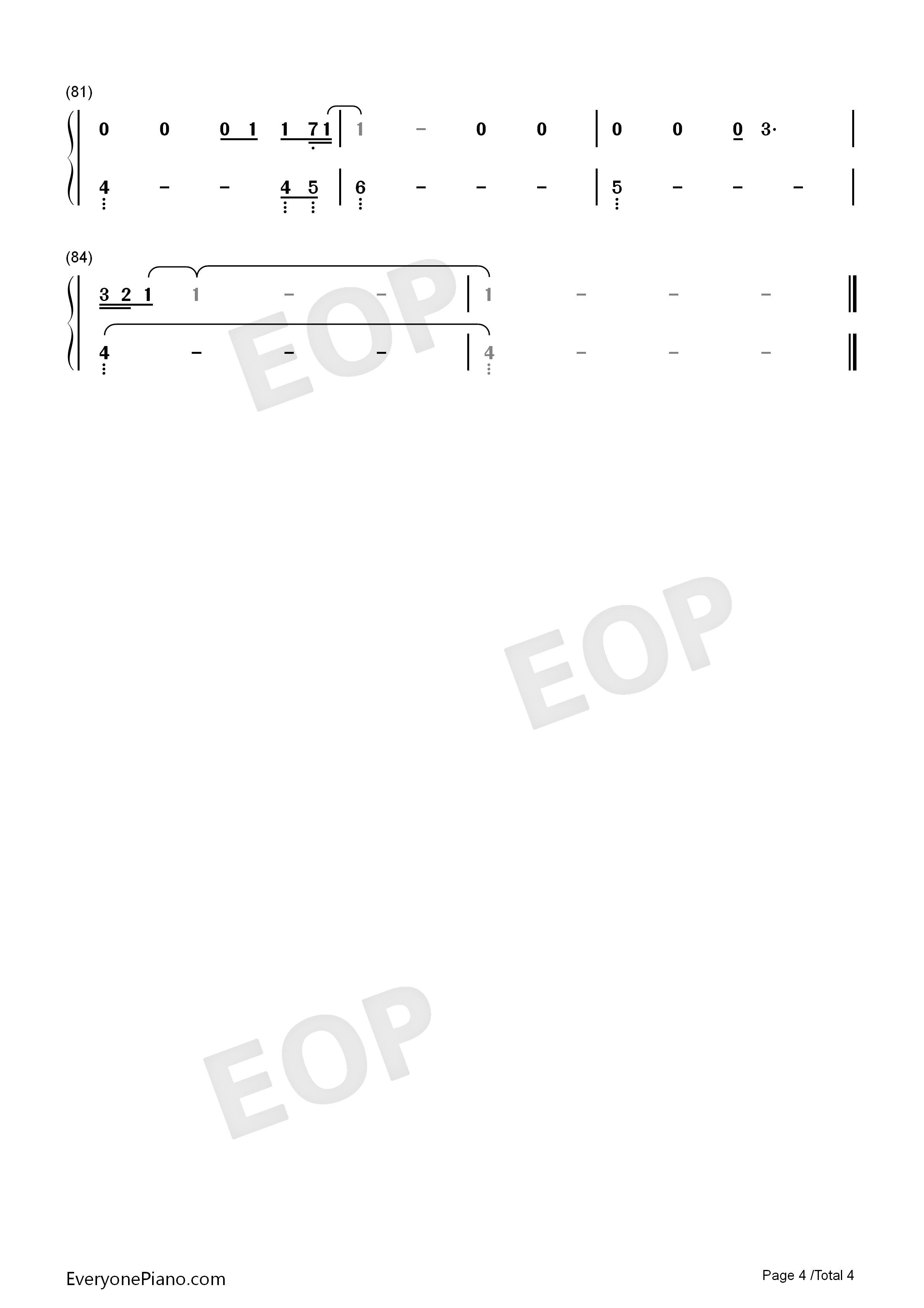 Thunderclouds钢琴简谱_LSD演唱