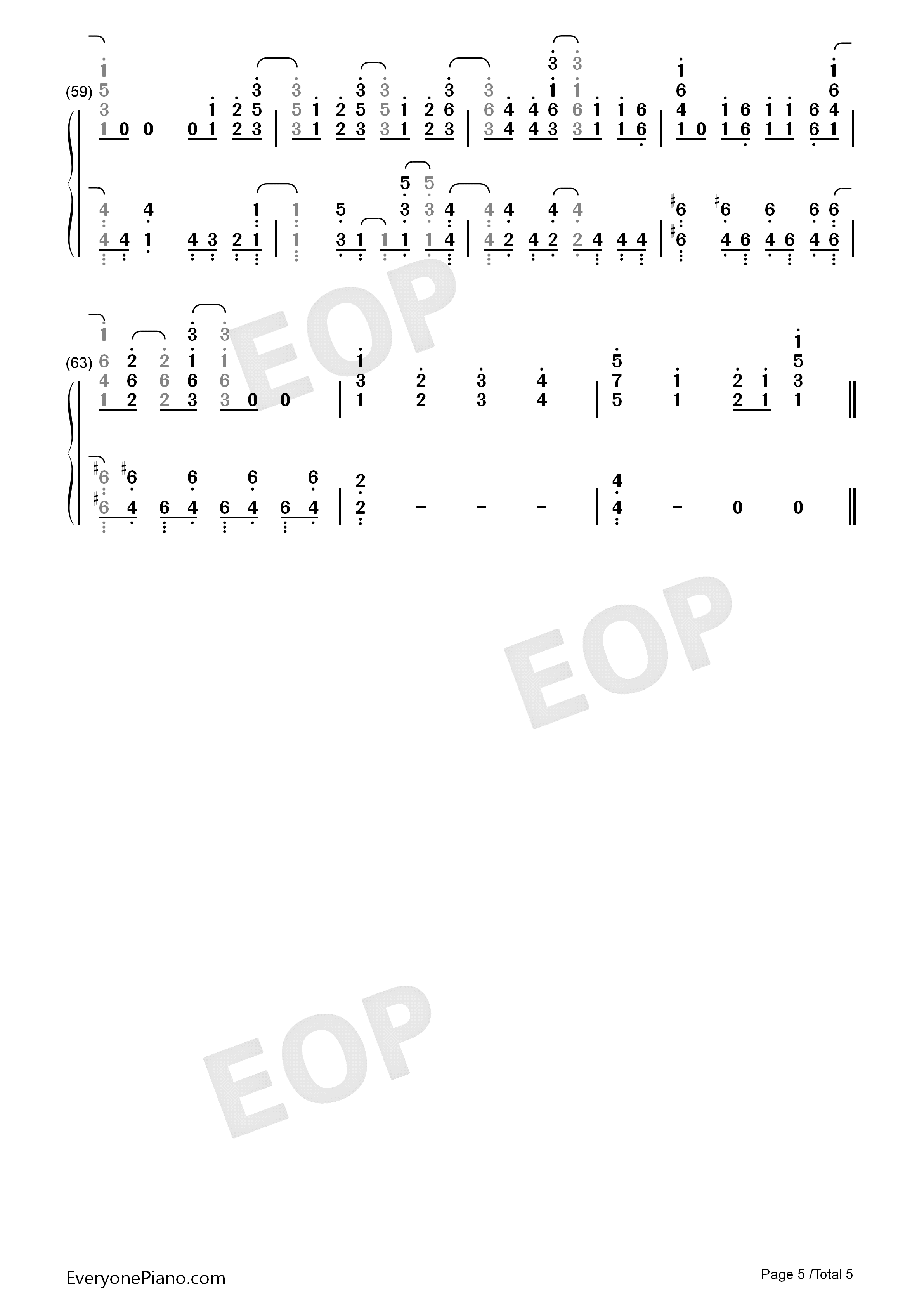 君のせい钢琴简谱_The_Peggies演唱