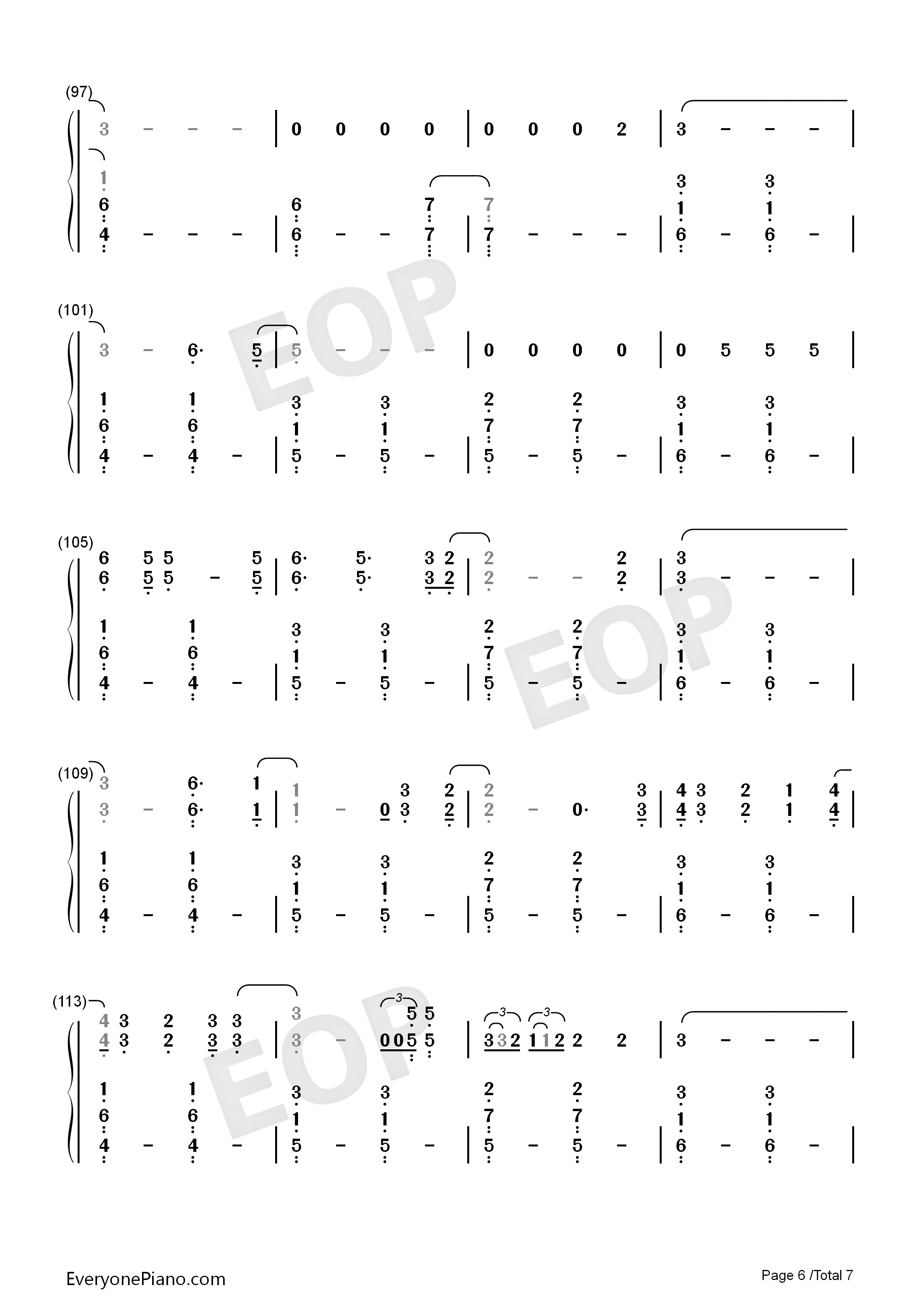 Please_Don't_Go钢琴简谱_Joel_Adams演唱
