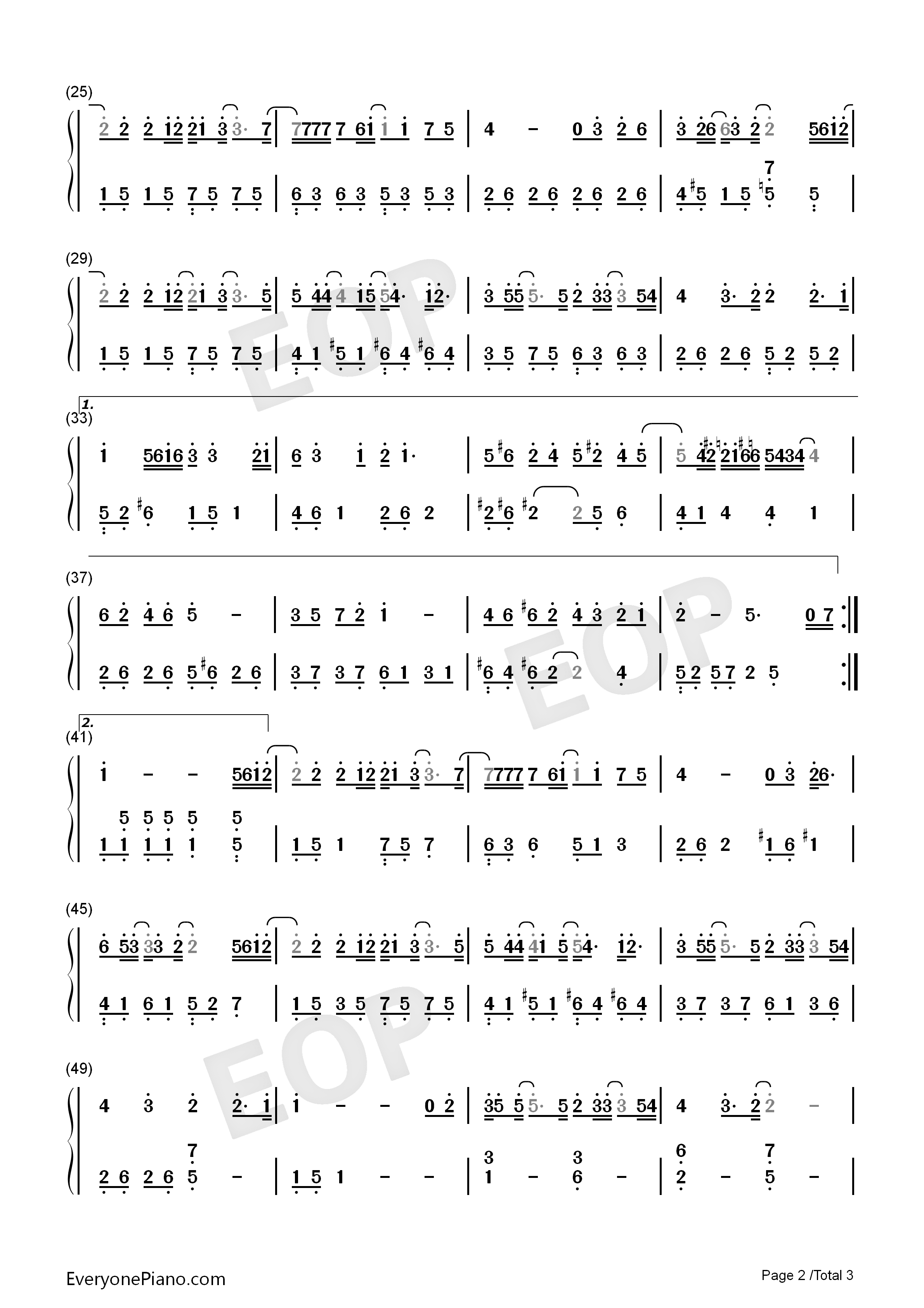 年少有为钢琴简谱_李荣浩演唱