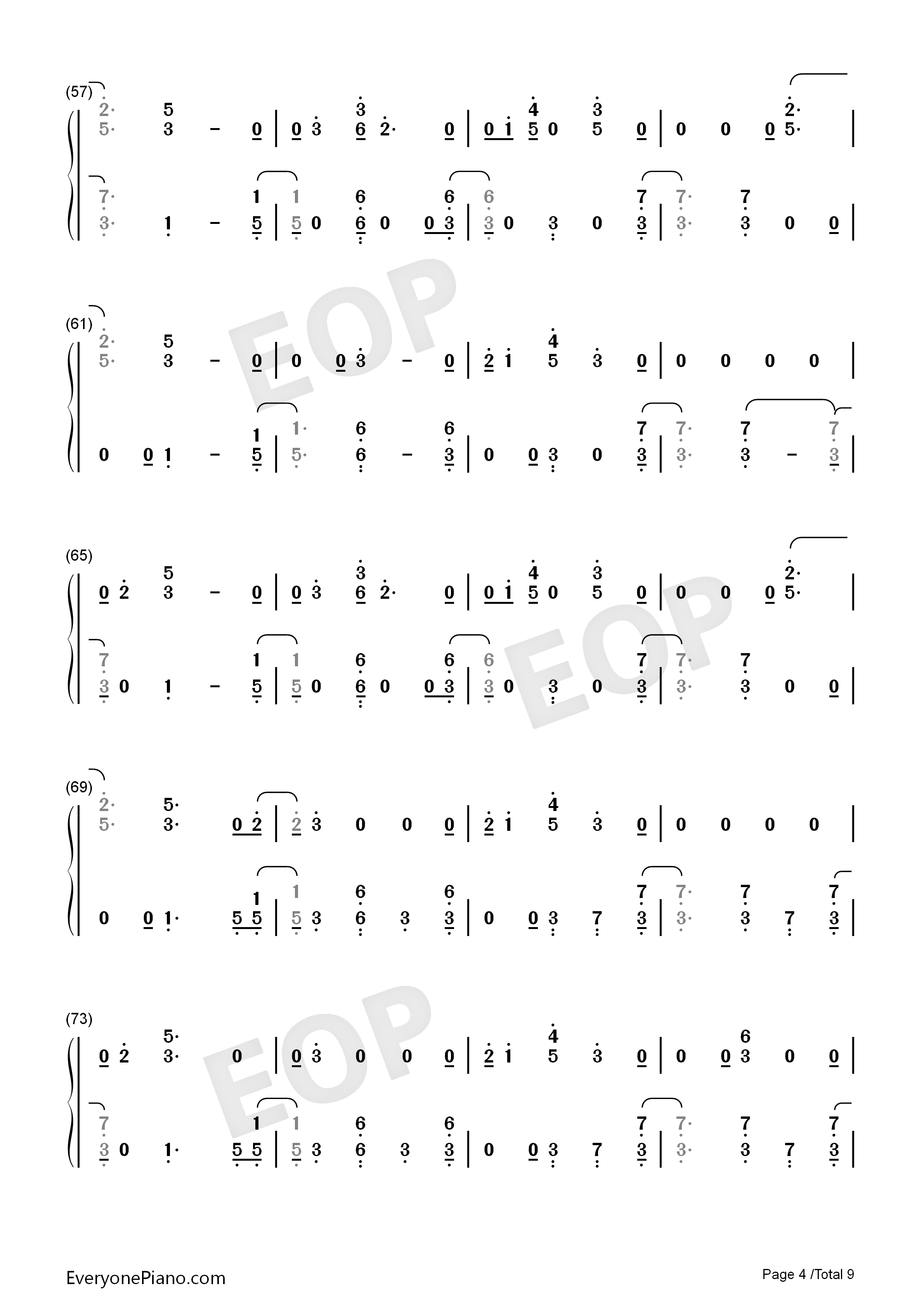 I'm_Still_Here钢琴简谱_Sia演唱