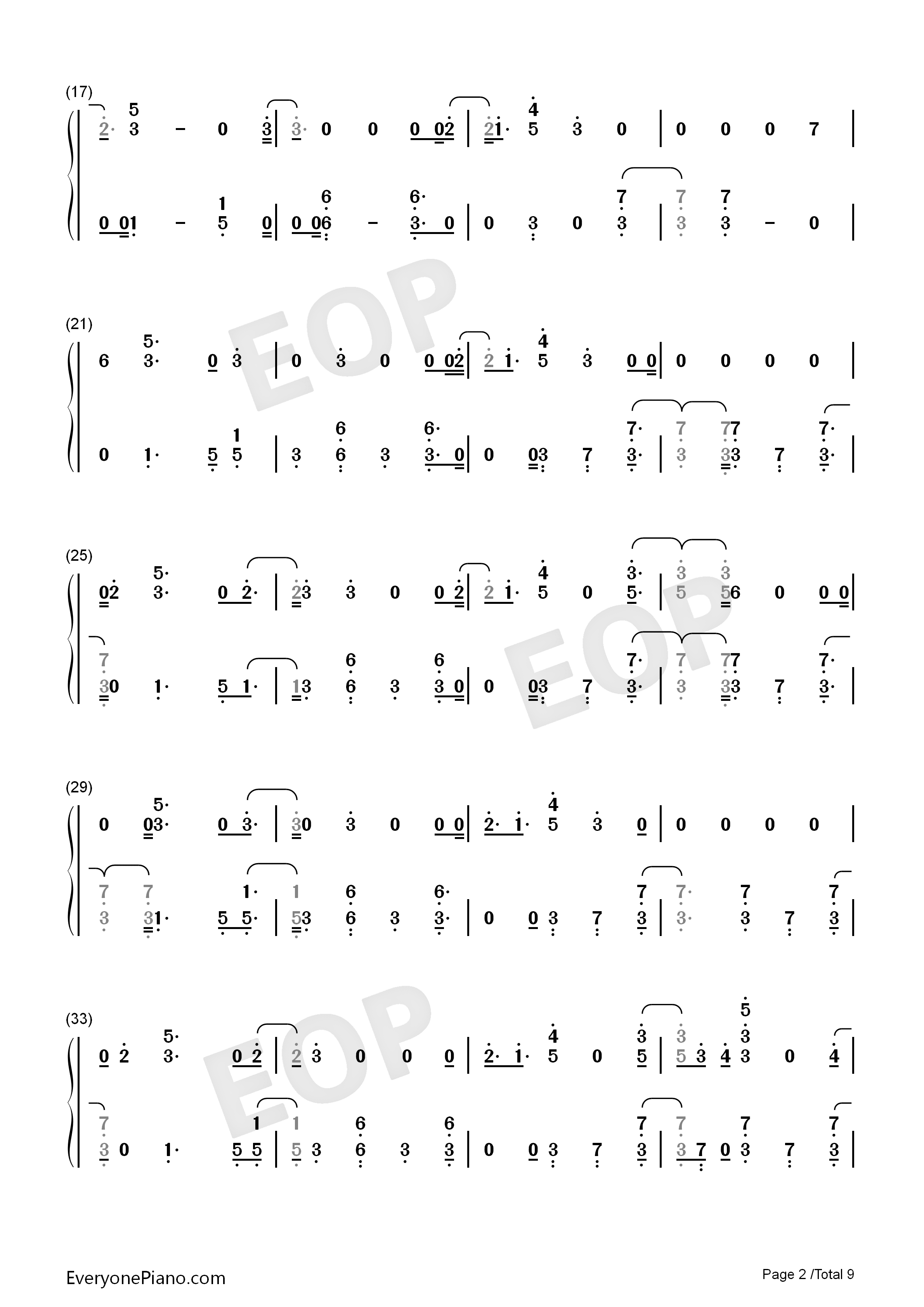 I'm_Still_Here钢琴简谱_Sia演唱