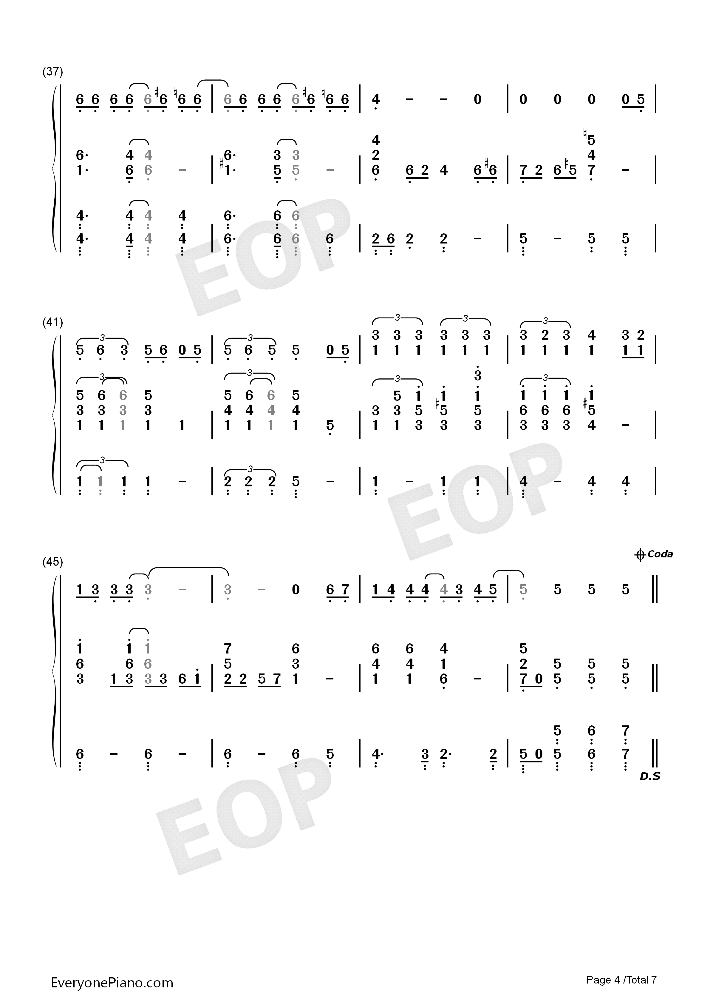 Thank_You_For_The_Music钢琴简谱_ABBA演唱