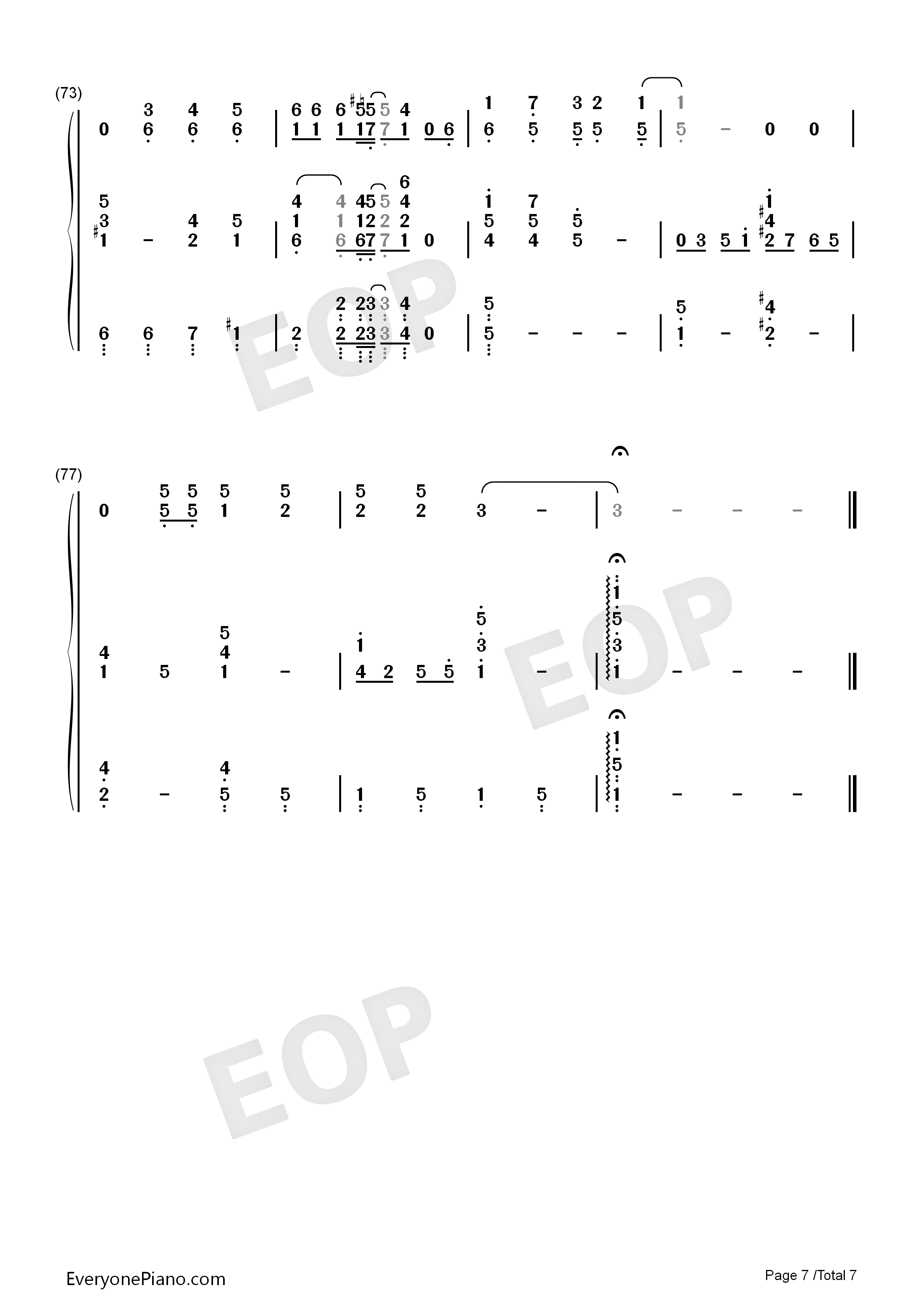 Thank_You_For_The_Music钢琴简谱_ABBA演唱