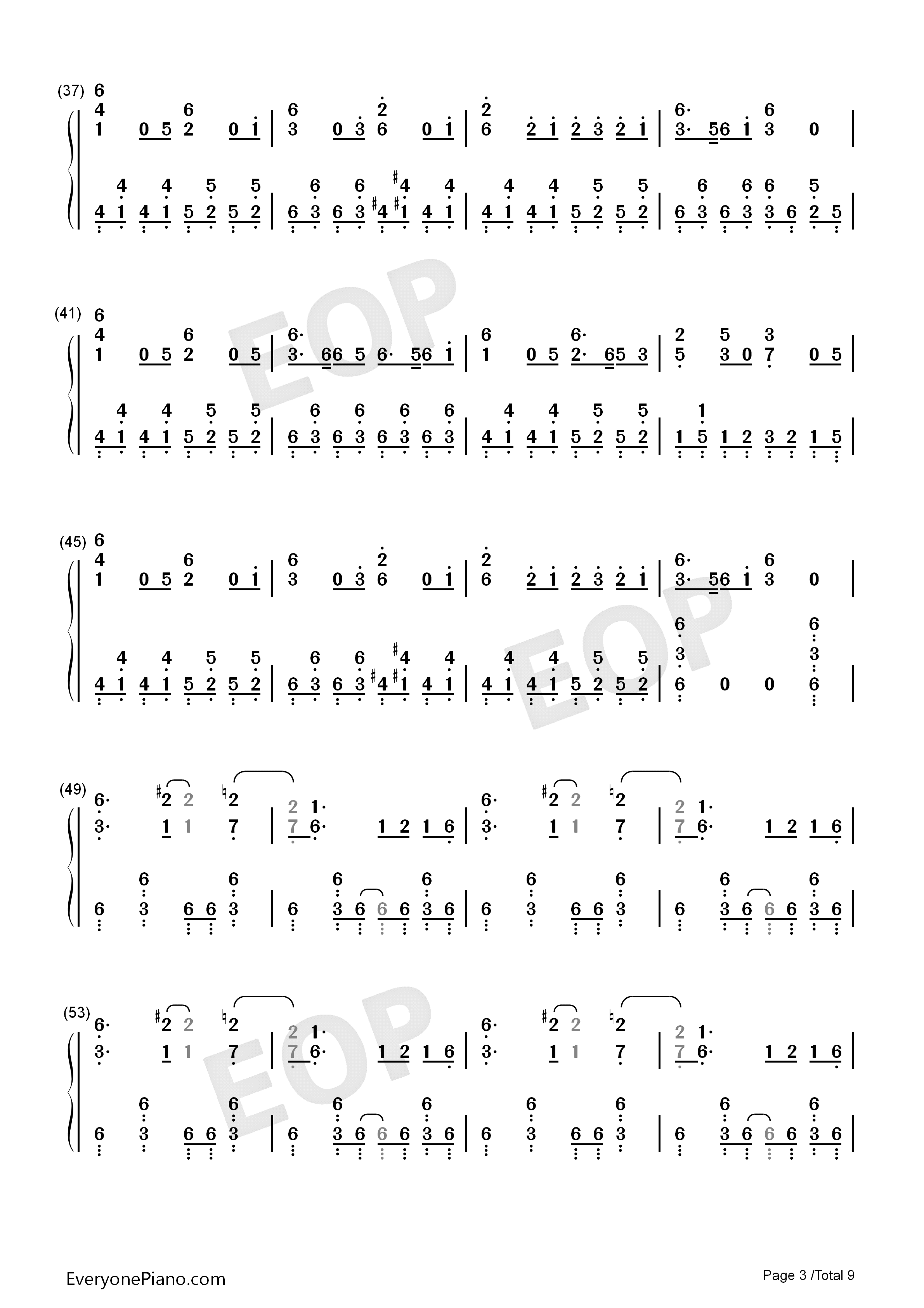 インビジブル钢琴简谱_GUMI_&镜音リン演唱