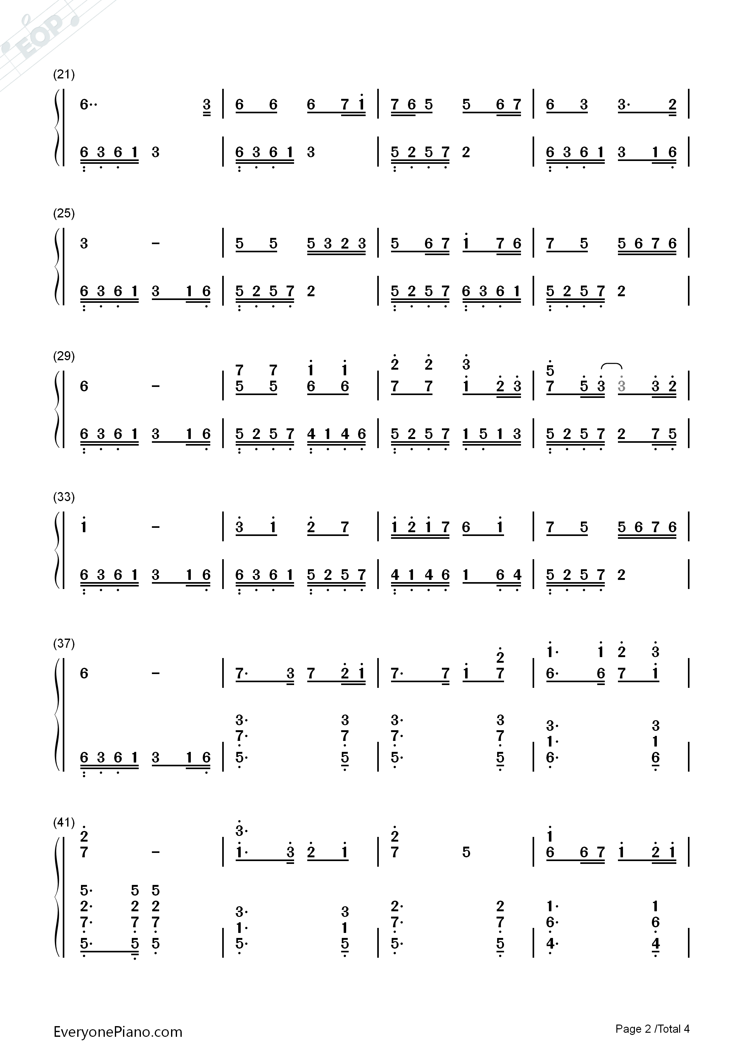 追梦人钢琴简谱_罗大佑演唱