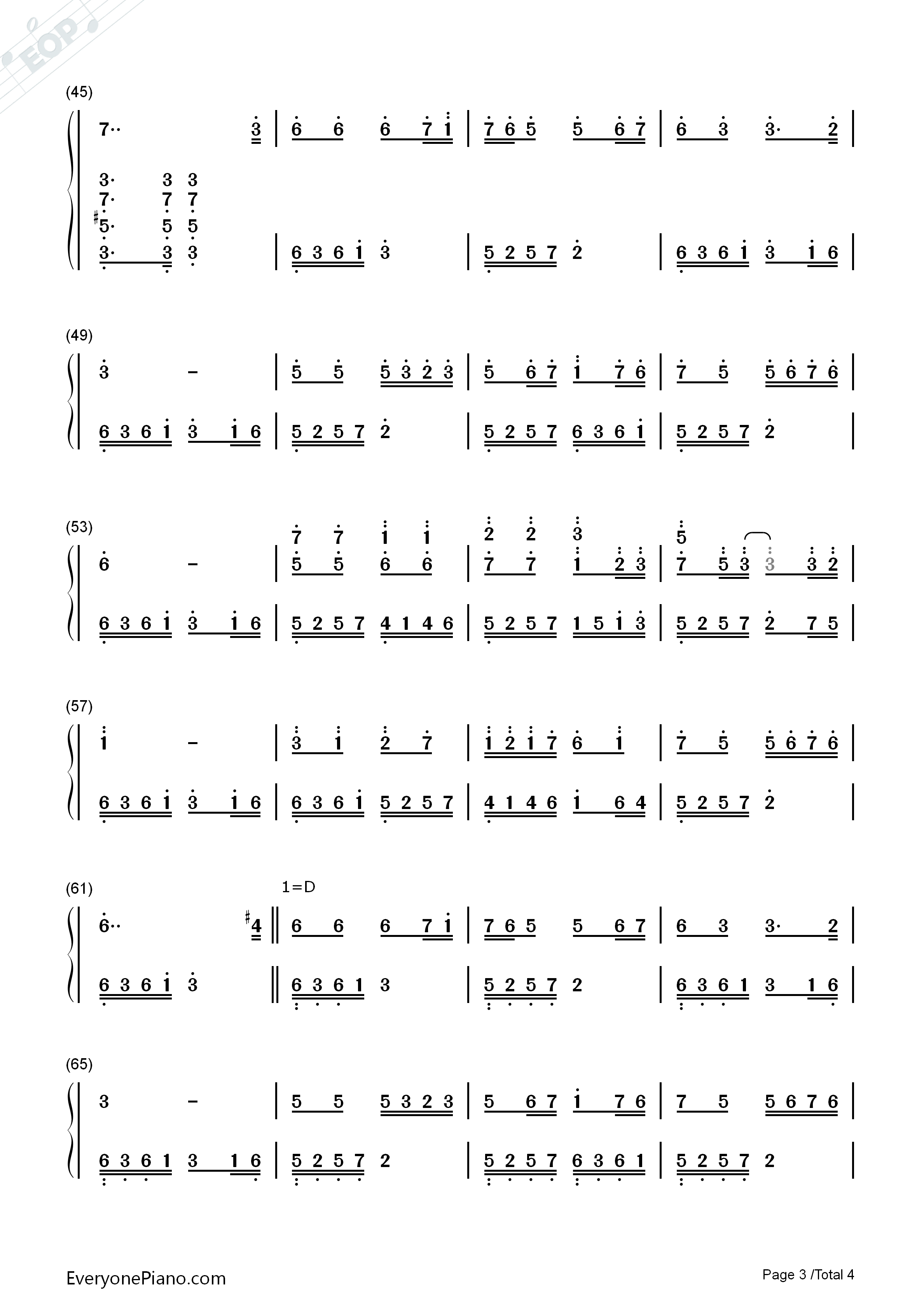 追梦人钢琴简谱_罗大佑演唱
