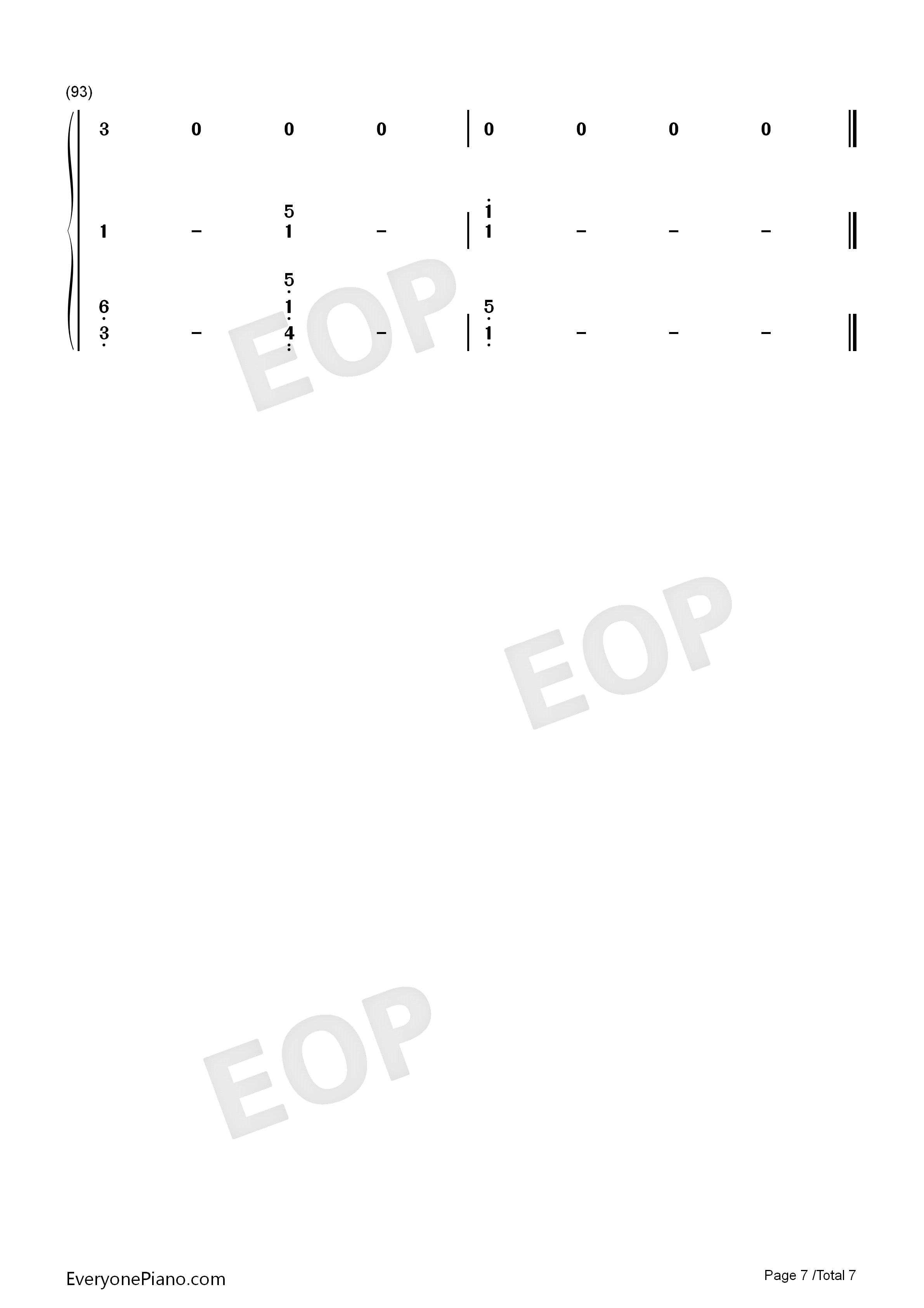 You_Will_Be_Found钢琴简谱_Benj_Pasek演唱