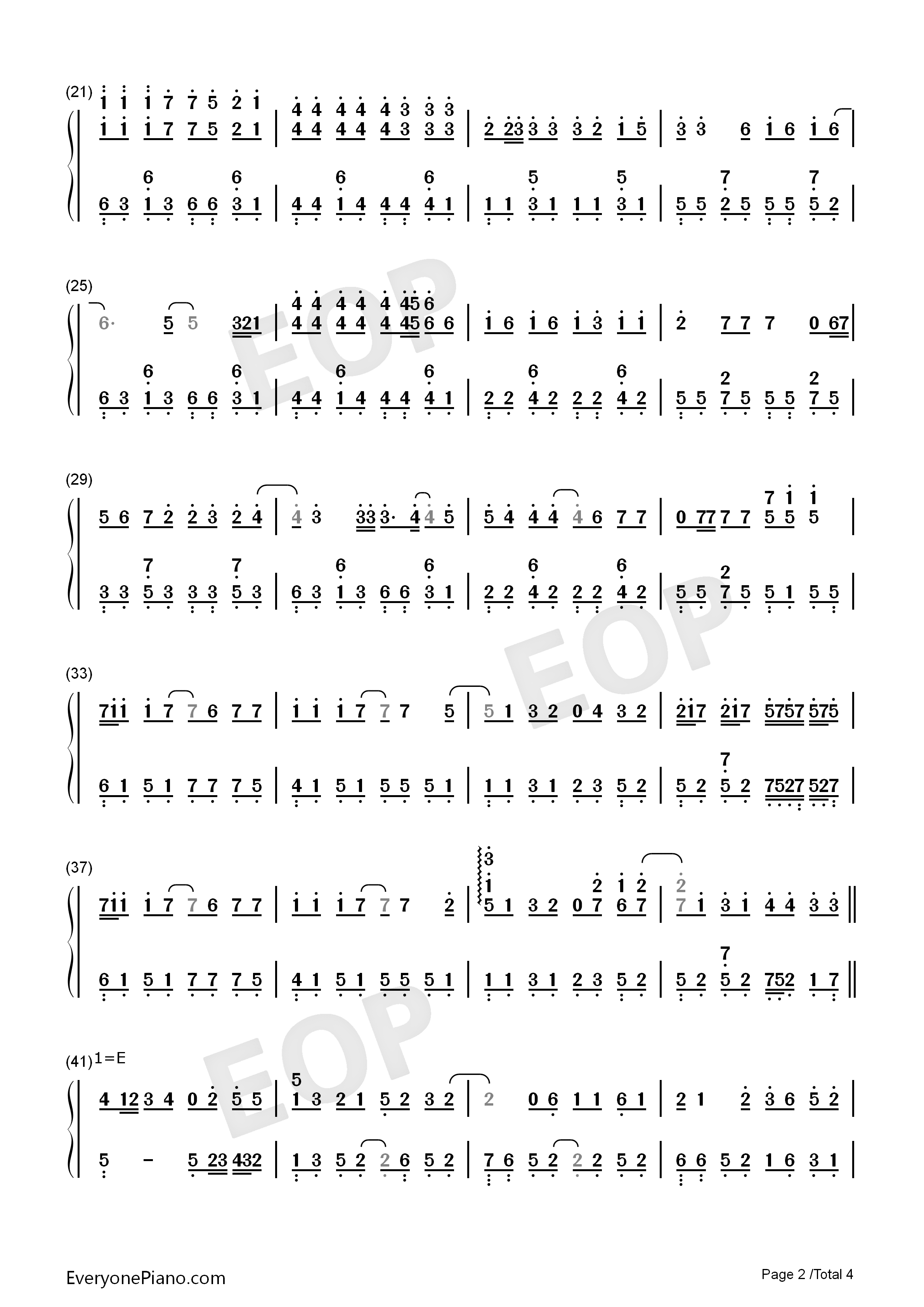 意外钢琴简谱_薛之谦演唱