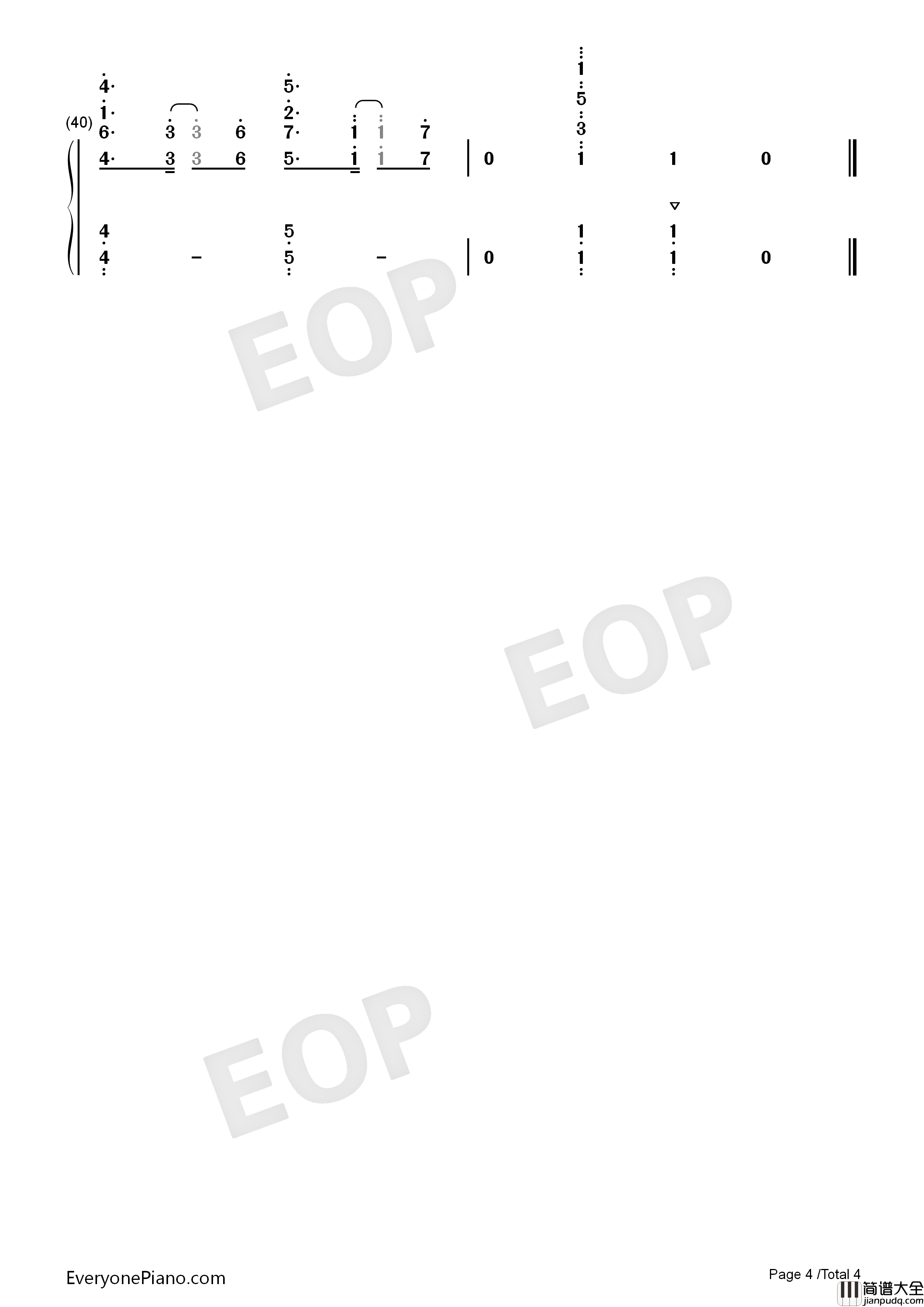 ススメ→トゥモロウ钢琴简谱_河田贵央演唱