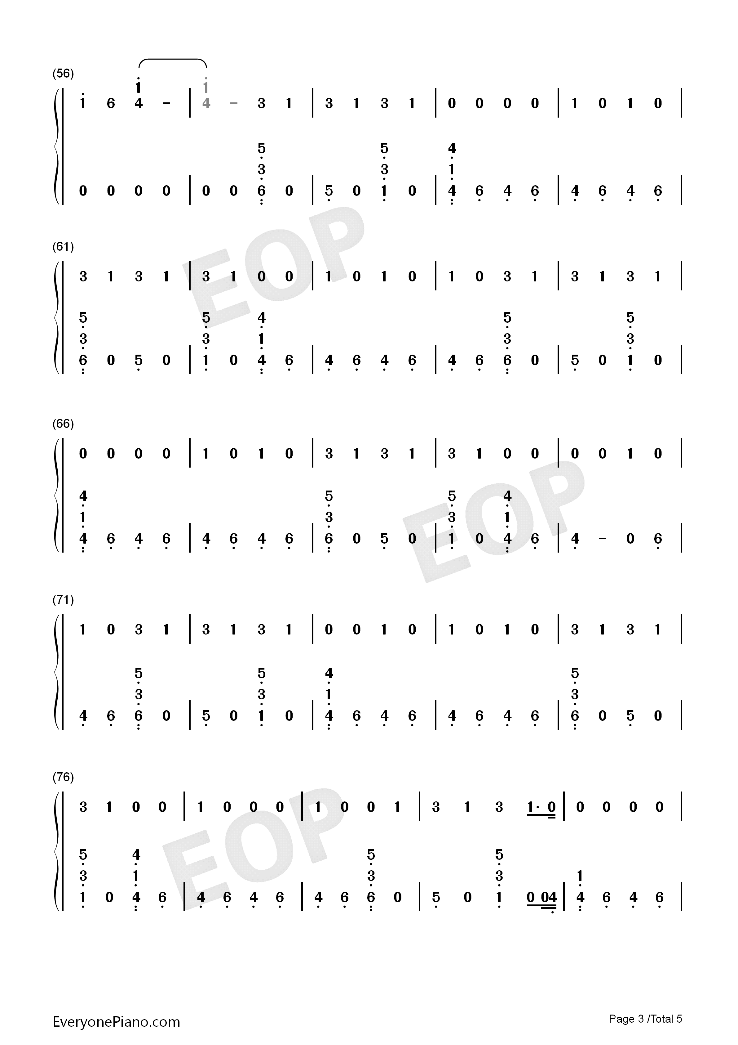 Hostage钢琴简谱_Billie_Eilish演唱