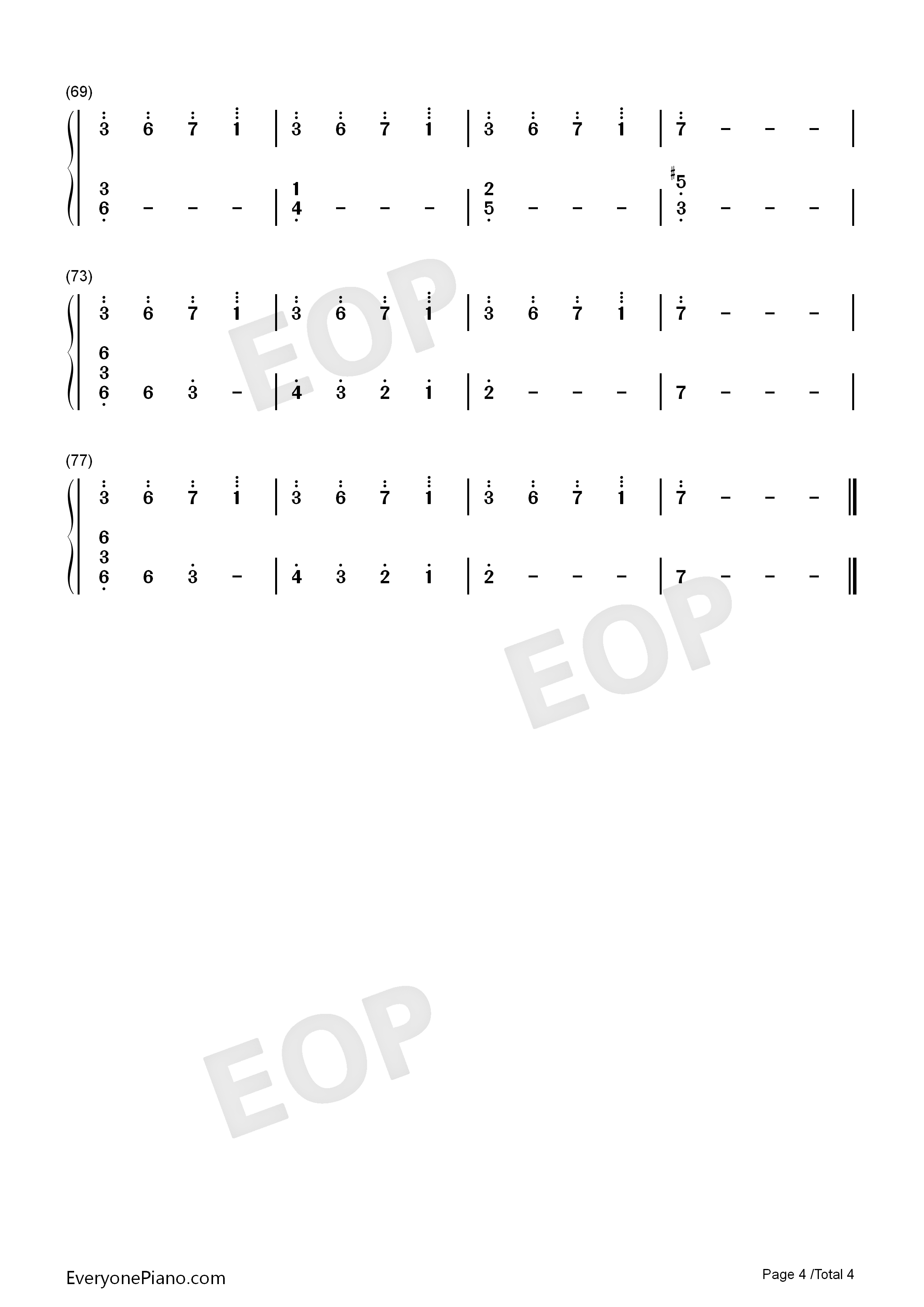 风一样的勇士钢琴简谱_崔现雅演唱