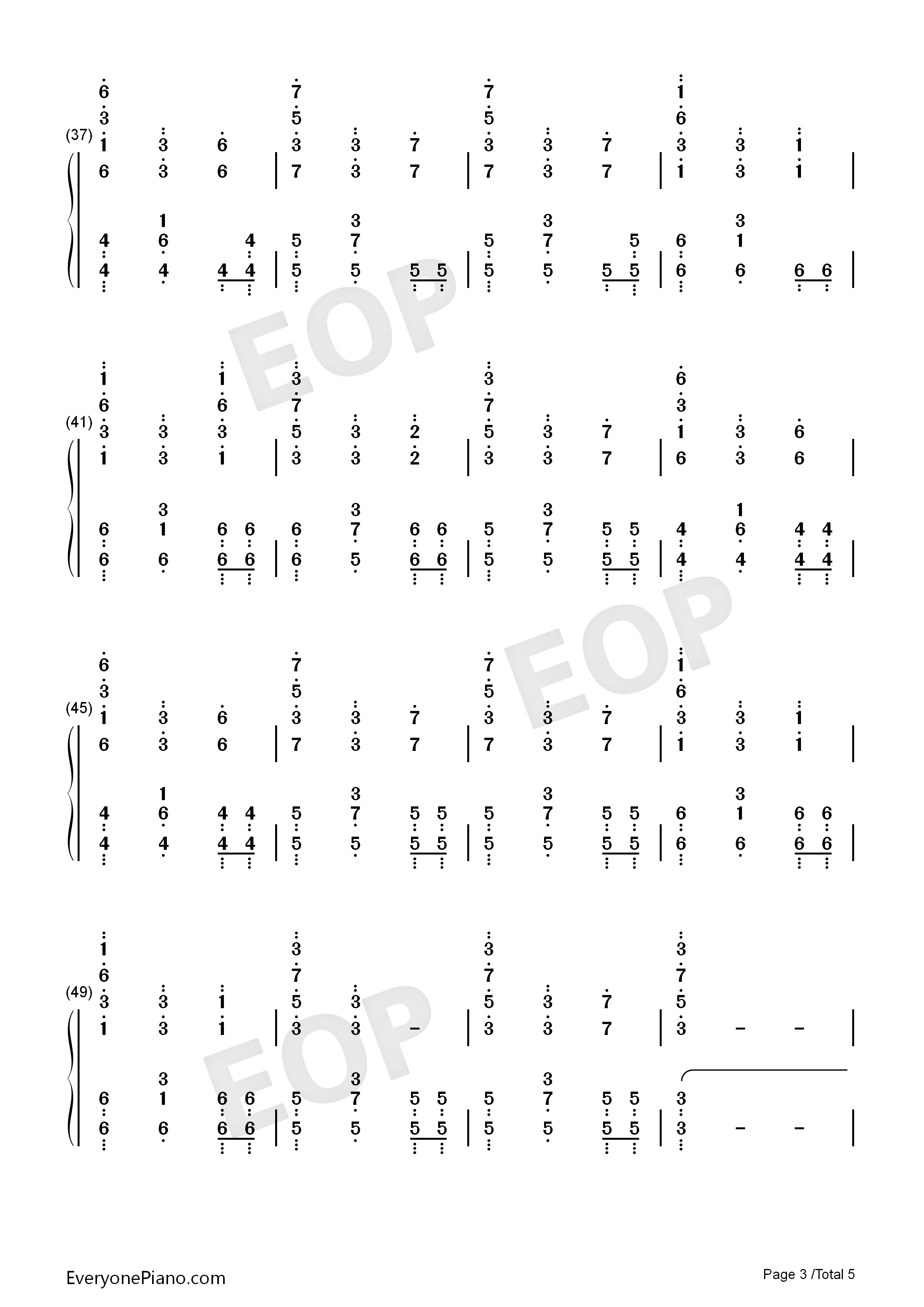 First_Step钢琴简谱_Hans_Zimmer演唱