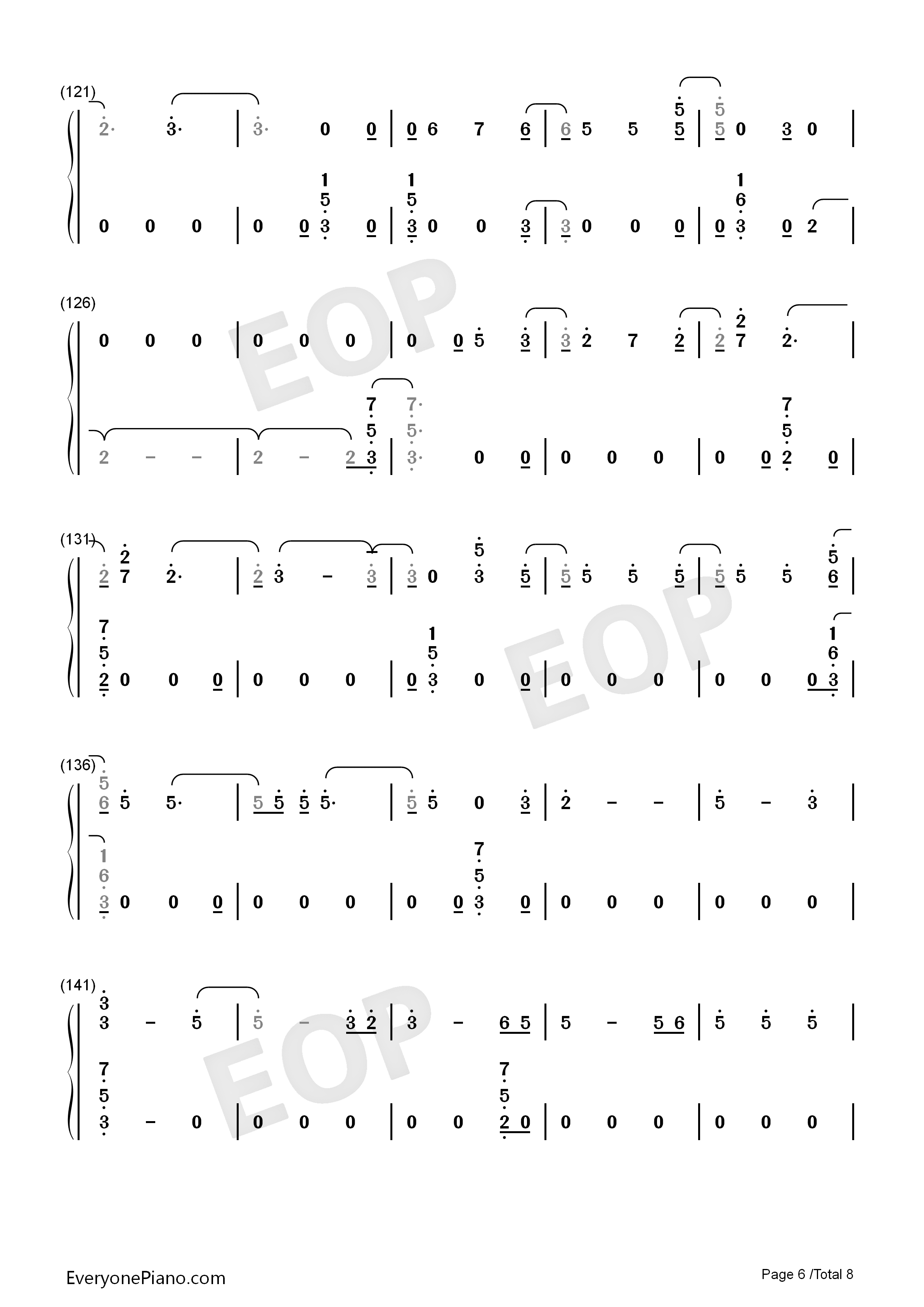 Look_What_I_Found钢琴简谱_Lady_Gaga演唱