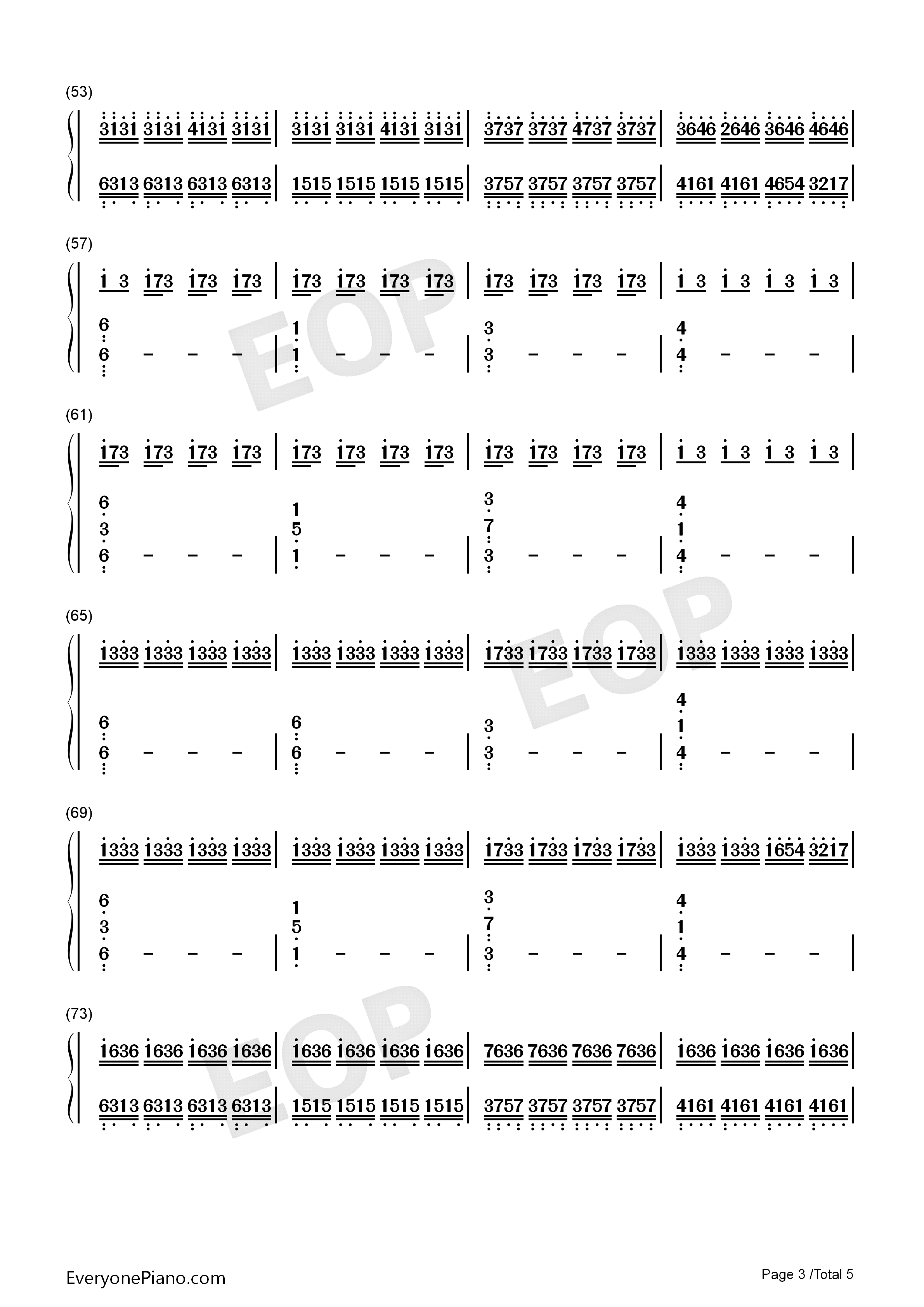 Experience钢琴简谱_Ludovico_Einaudi演唱