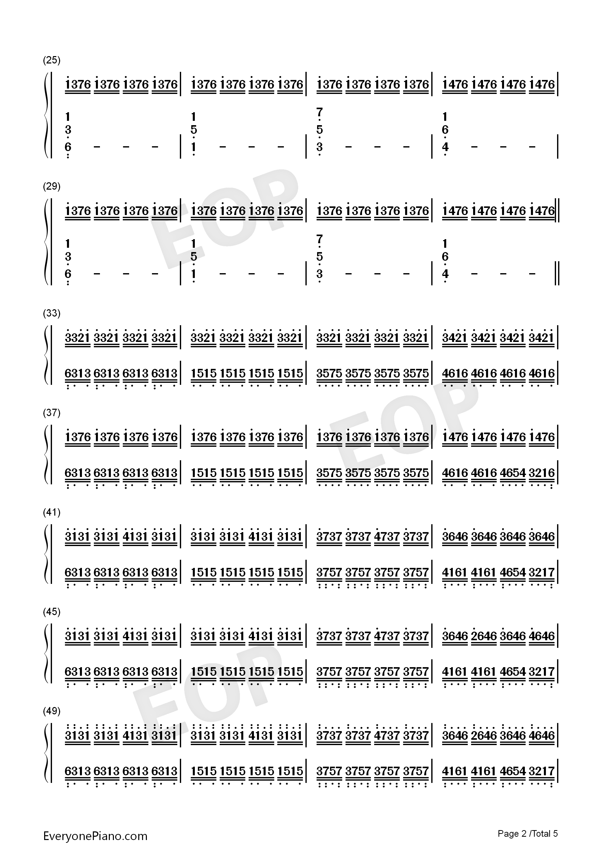 Experience钢琴简谱_Ludovico_Einaudi演唱