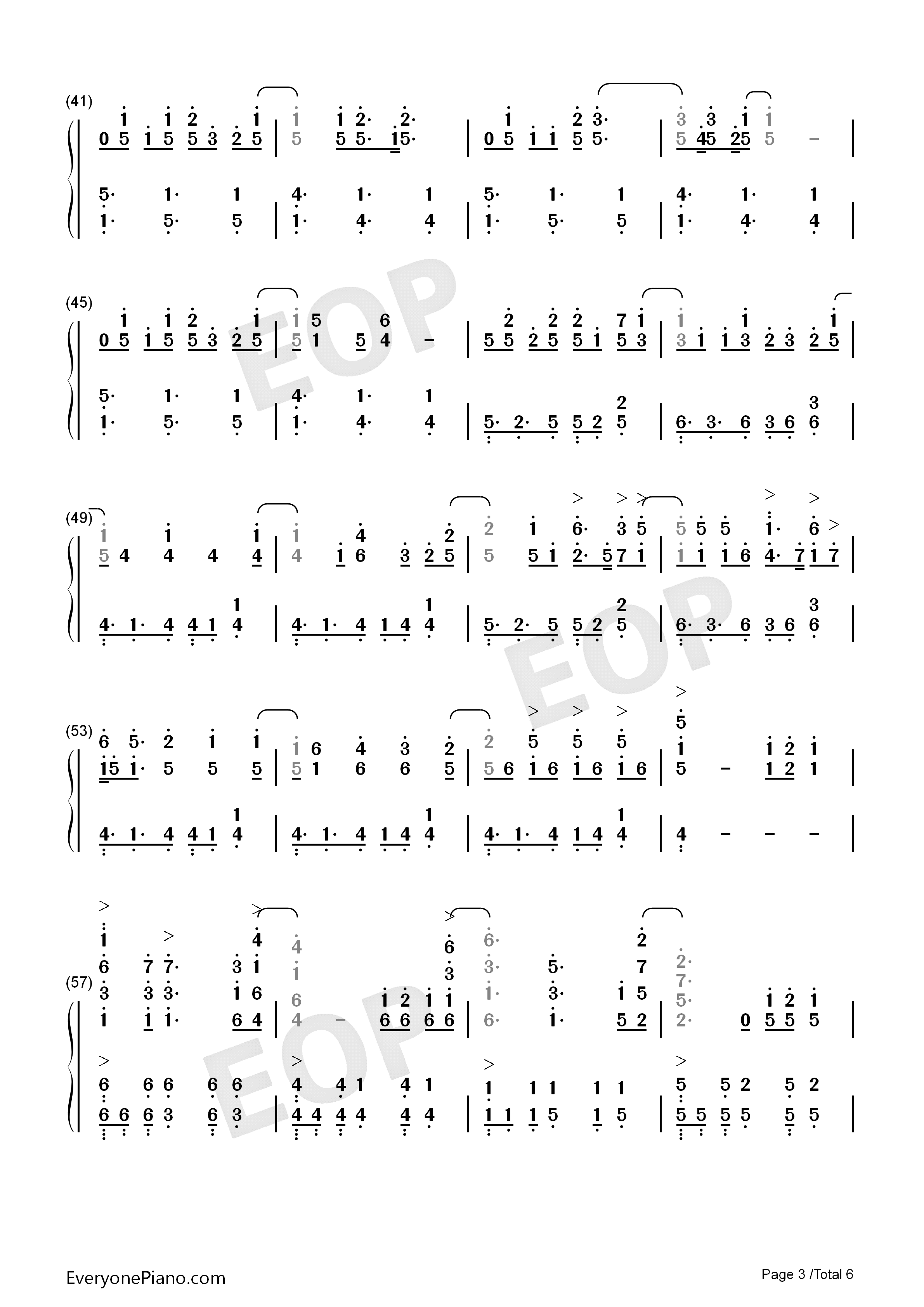 Rewrite_The_Stars钢琴简谱_Zac_Efron_Zendaya演唱