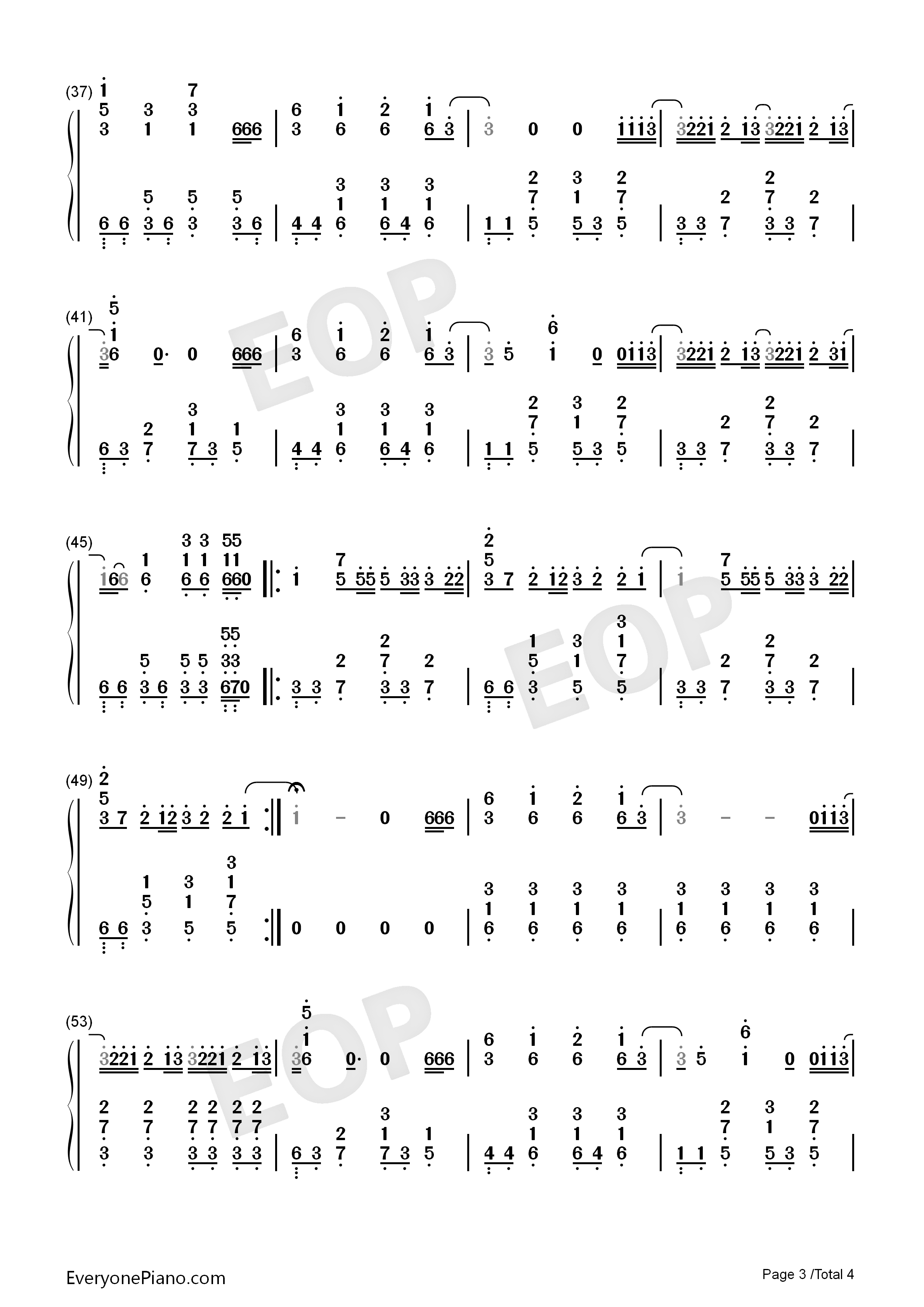 Awake钢琴简谱_金硕珍_防弹少年团演唱