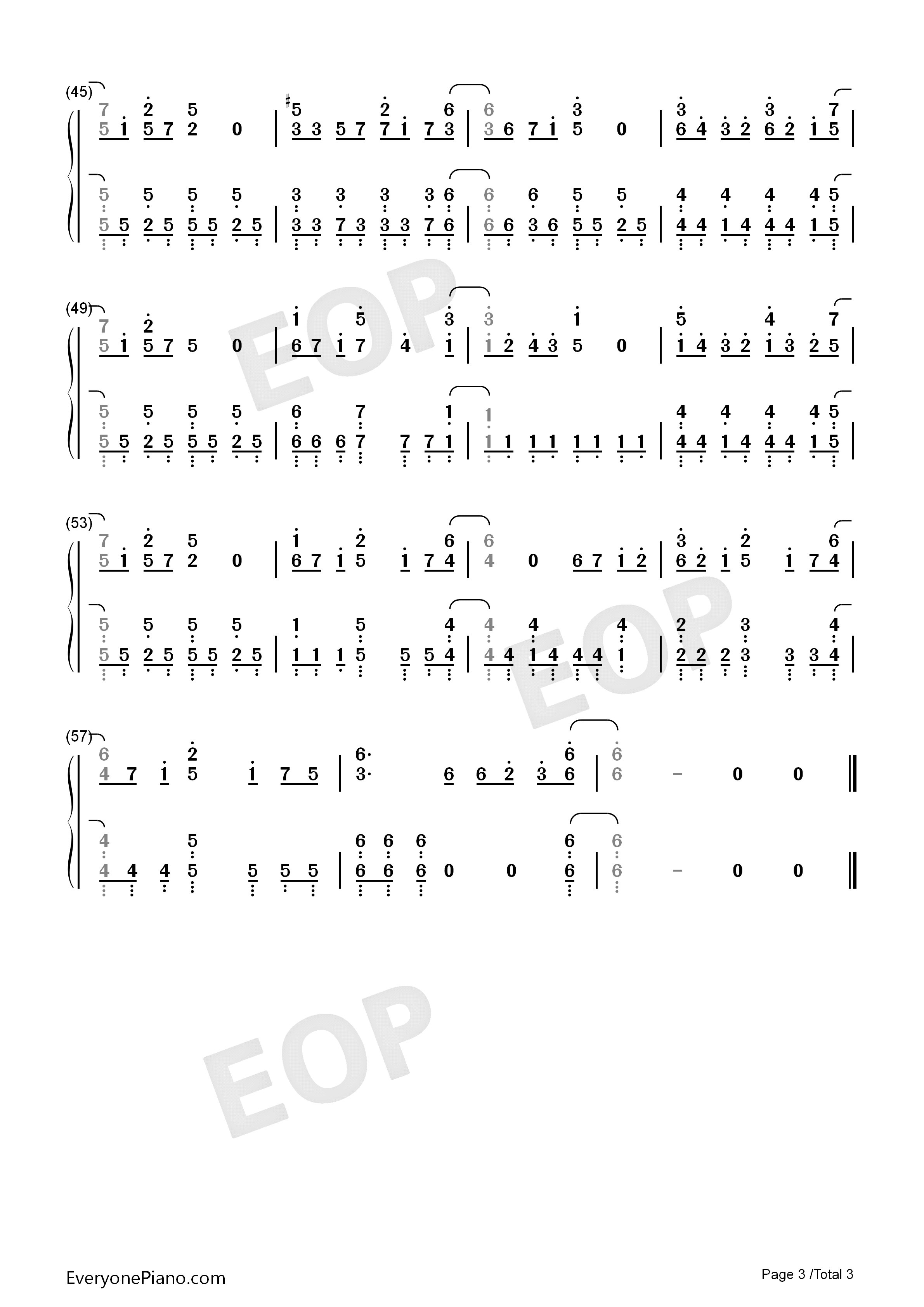 Love_with_You钢琴简谱_fripSide演唱