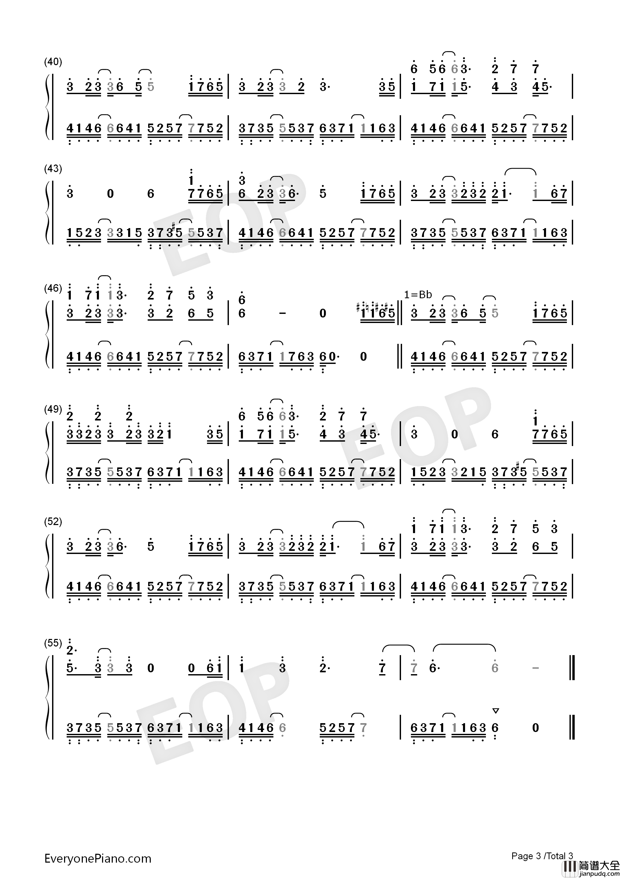 长生诀钢琴简谱_西瓜JUN演唱