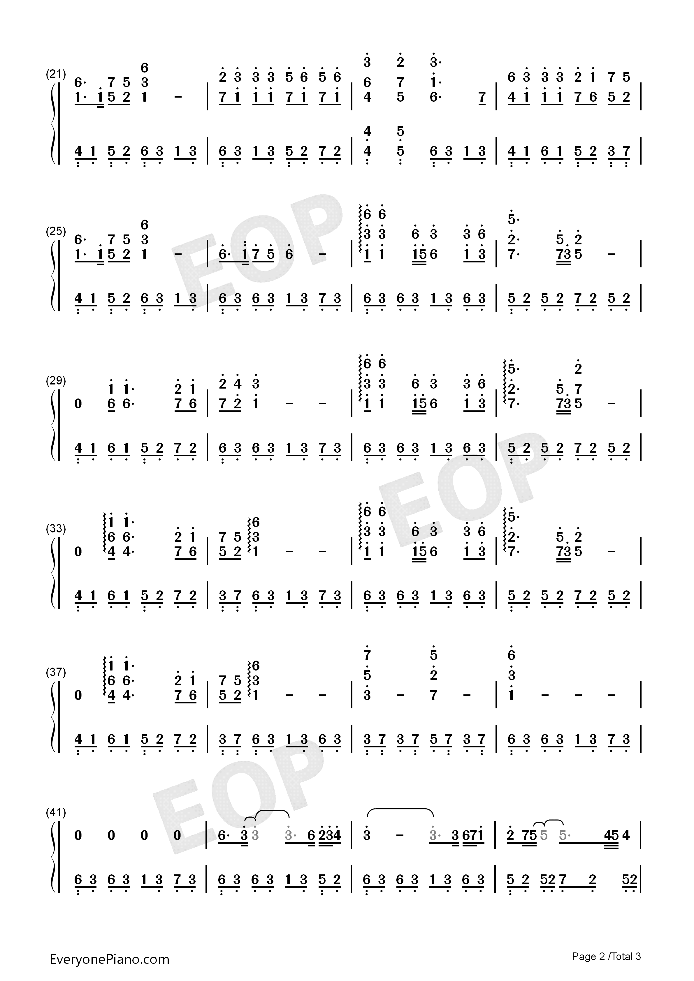 天也不懂情钢琴简谱_飞鹰三姝演唱