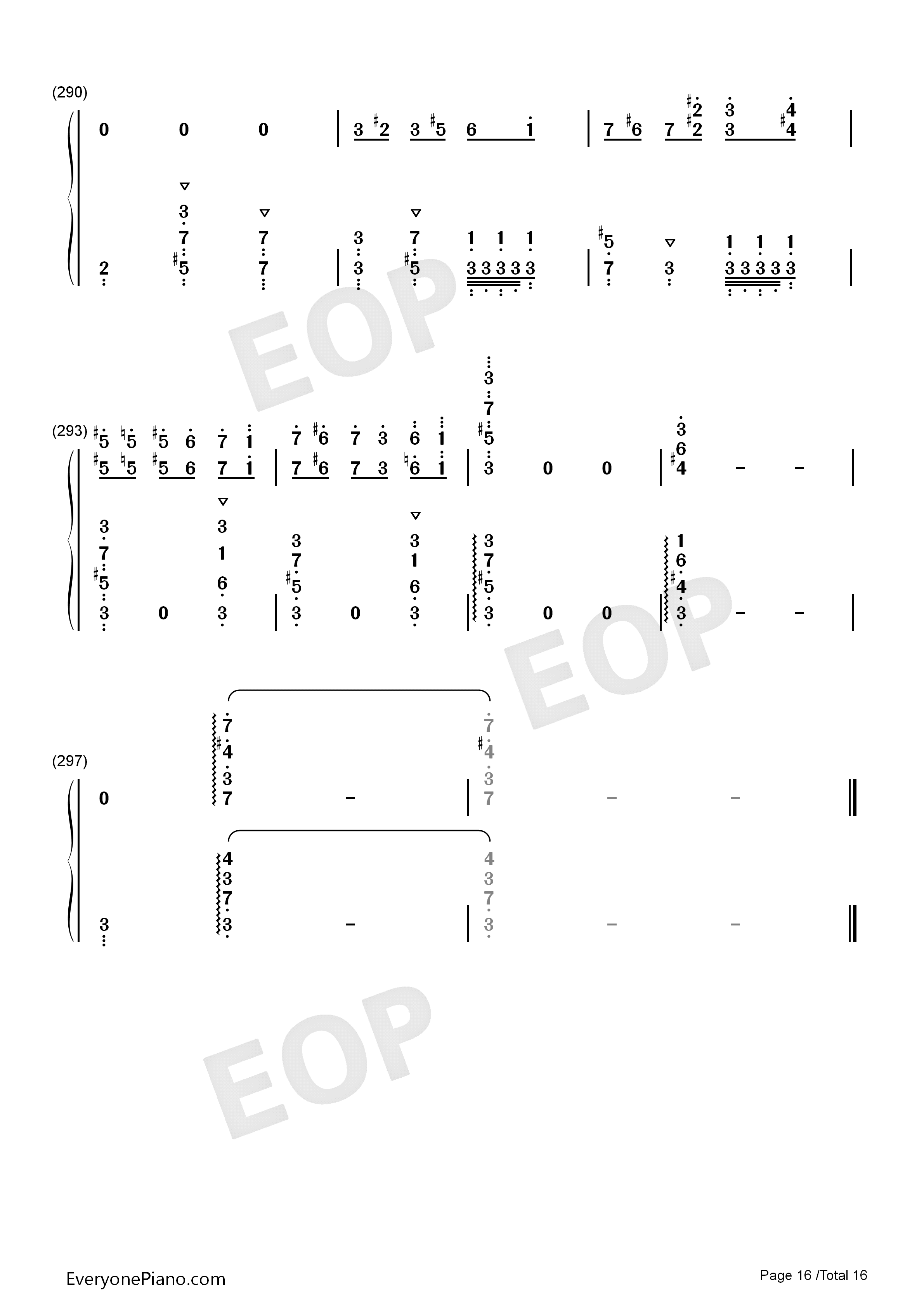 世界の約束钢琴简谱_倍赏千惠子演唱
