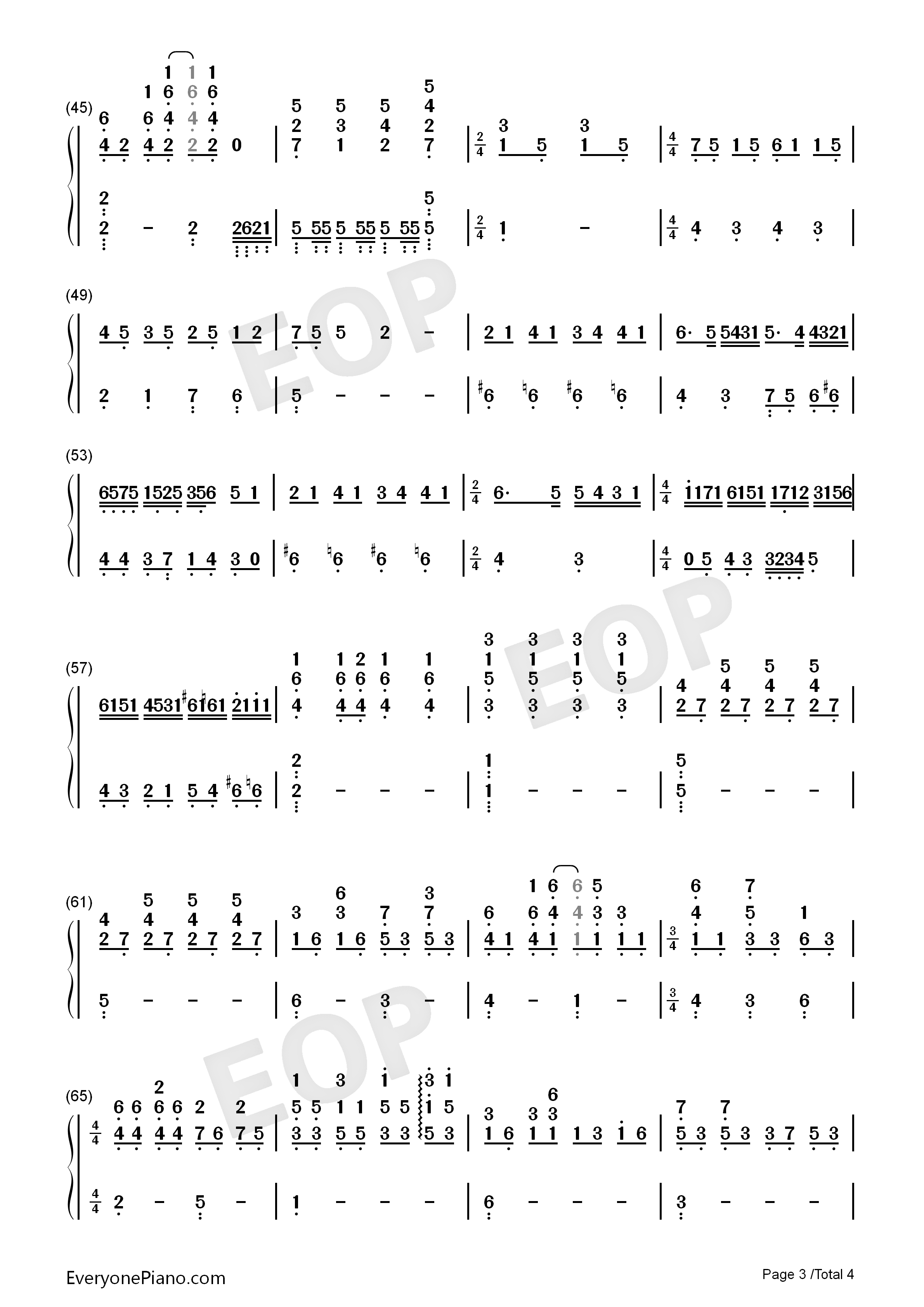 Love_of_My_Life钢琴简谱_Queen演唱