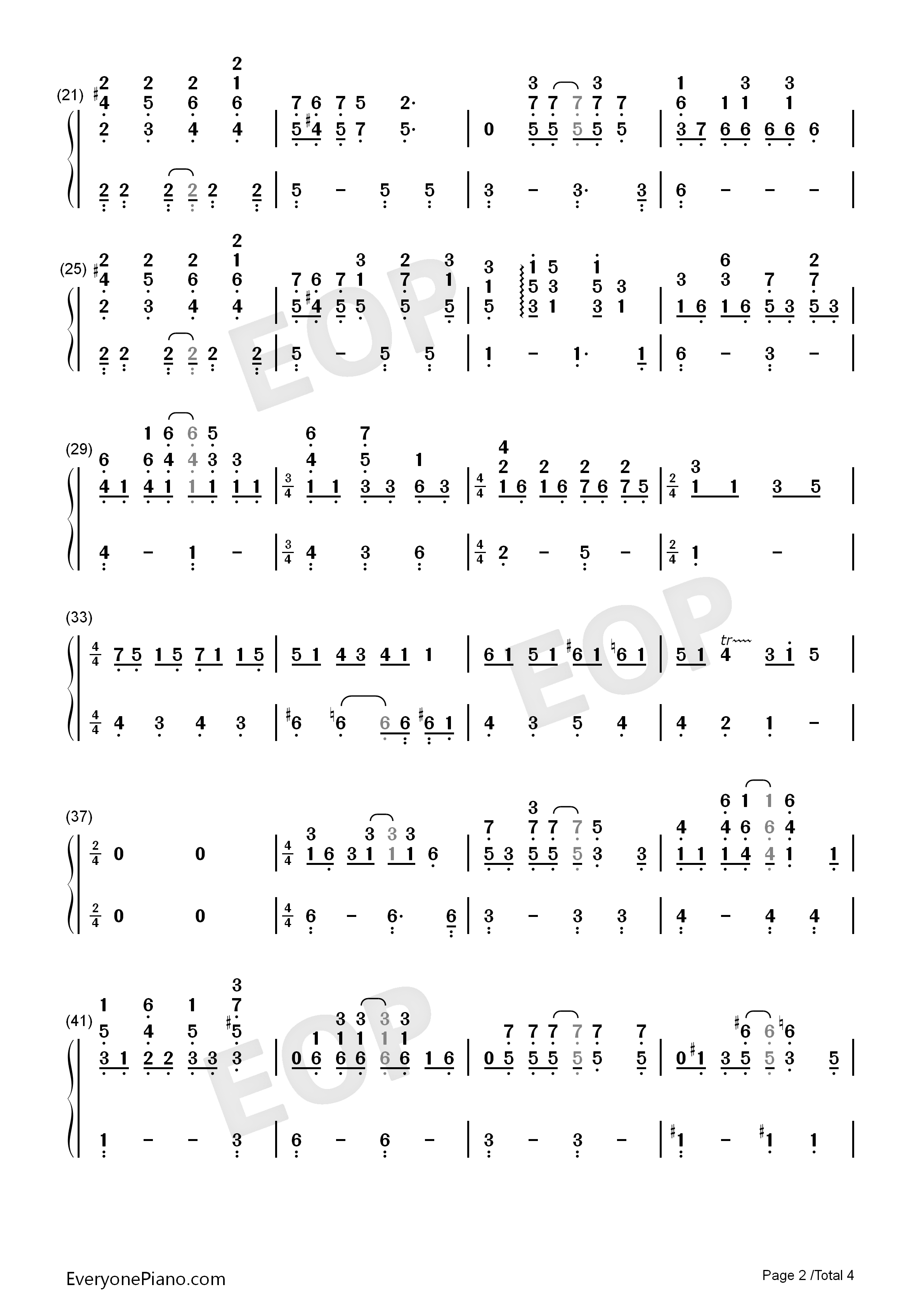 Love_of_My_Life钢琴简谱_Queen演唱