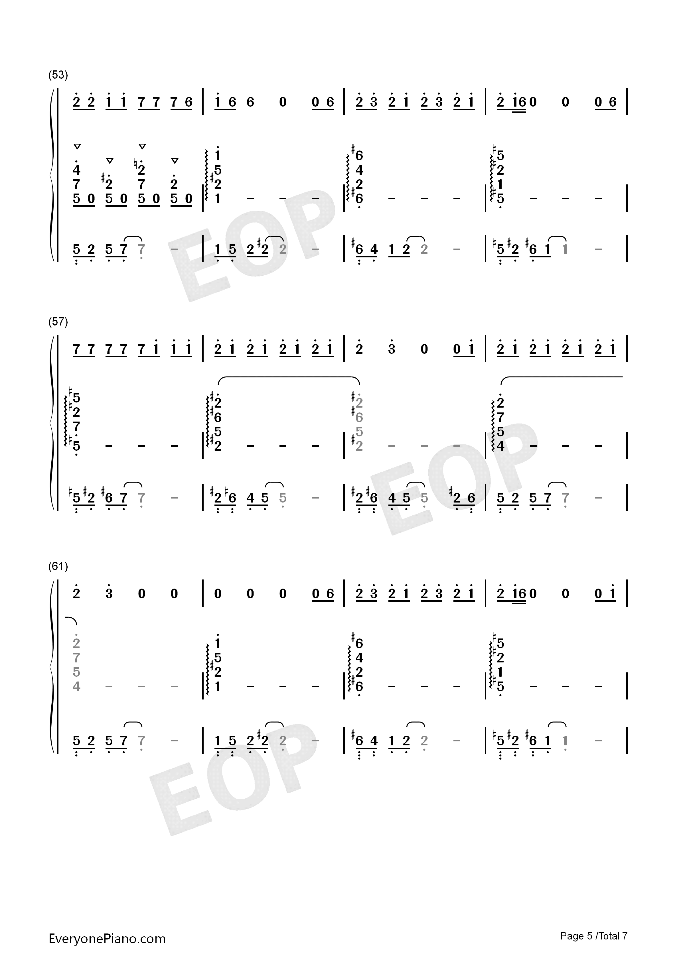 Beautiful钢琴简谱_Bazzi演唱