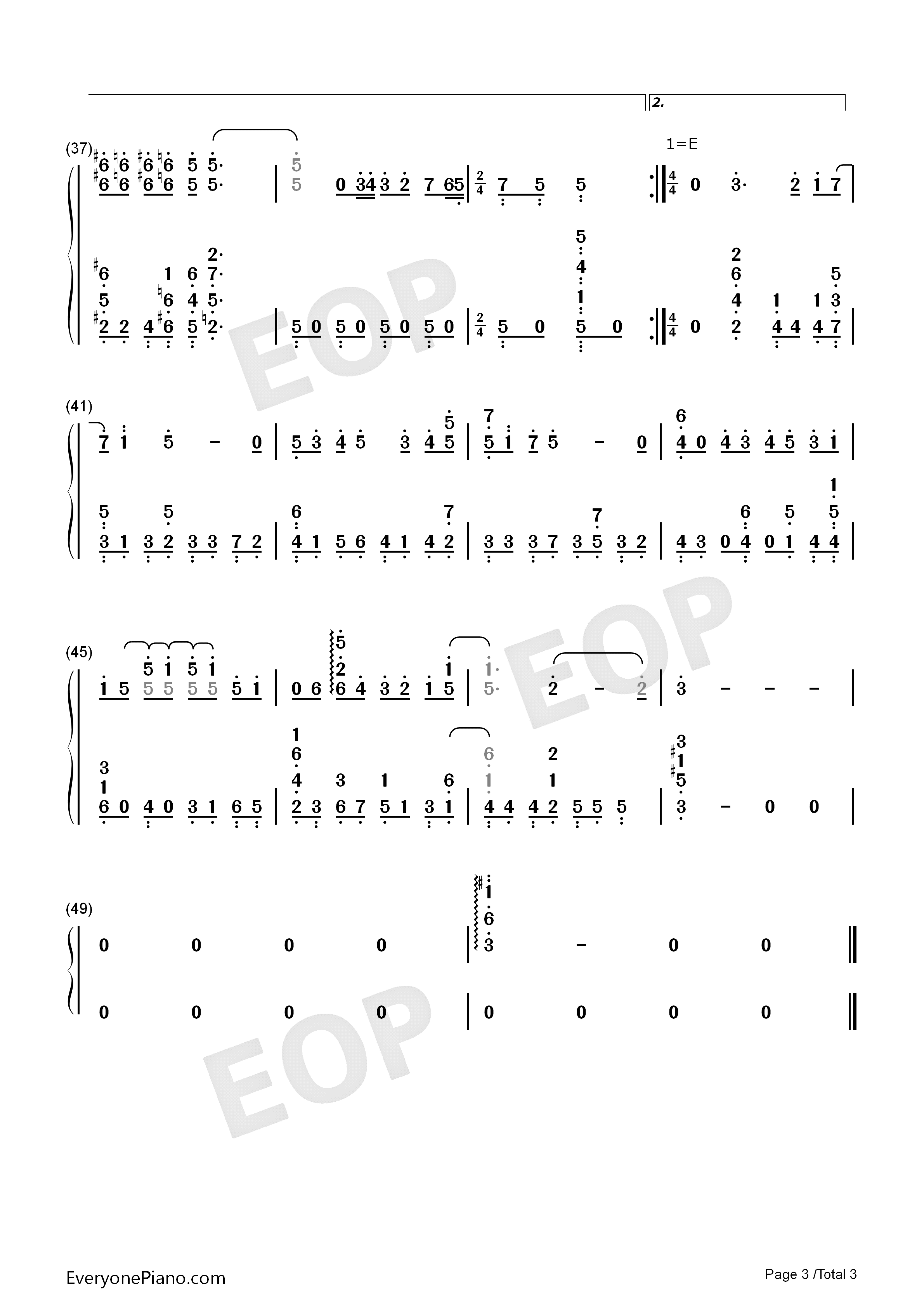 冒险者讲习所钢琴简谱_Studio_EIM演唱