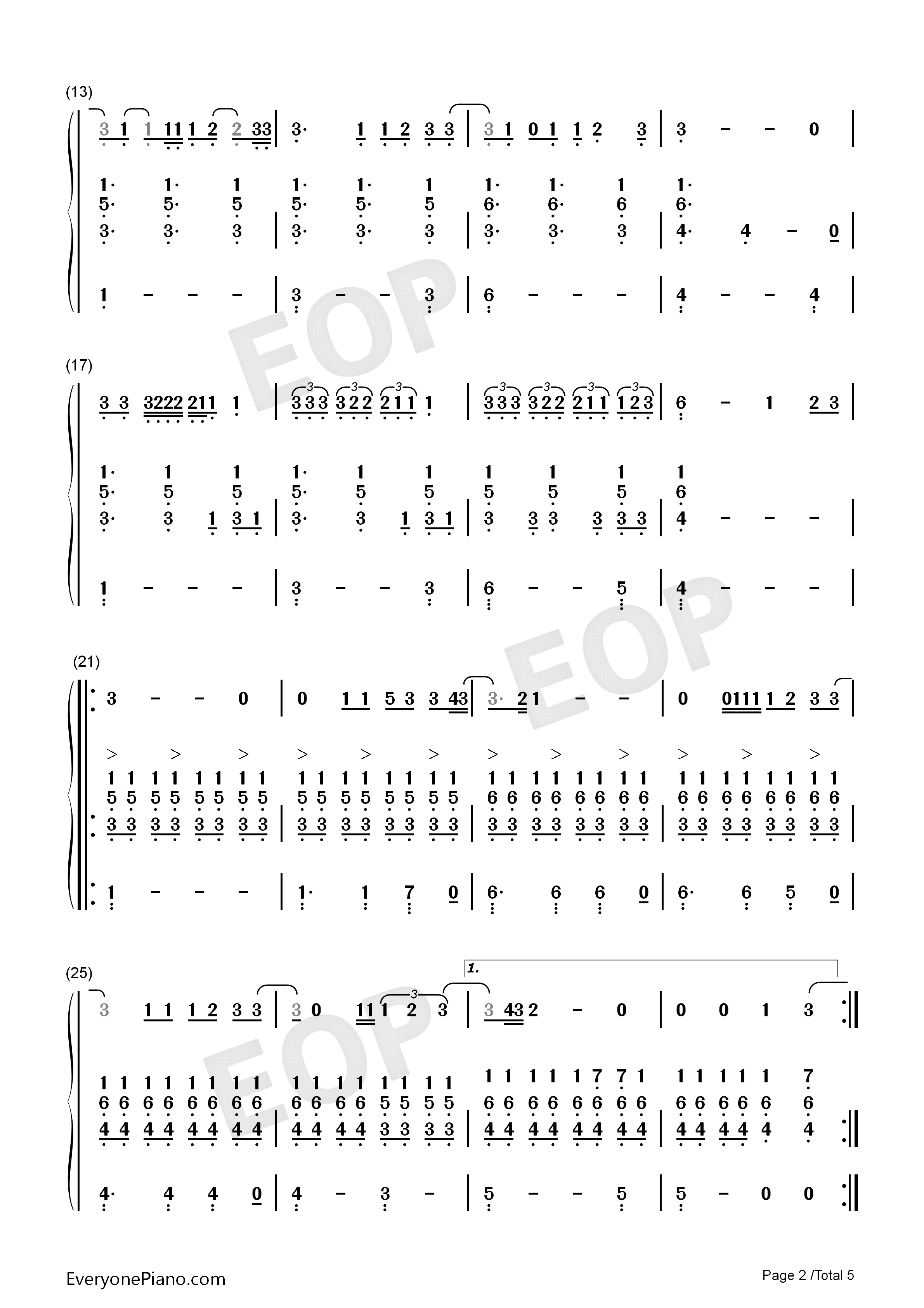 Is_That_Alright钢琴简谱_Lady_Gaga演唱