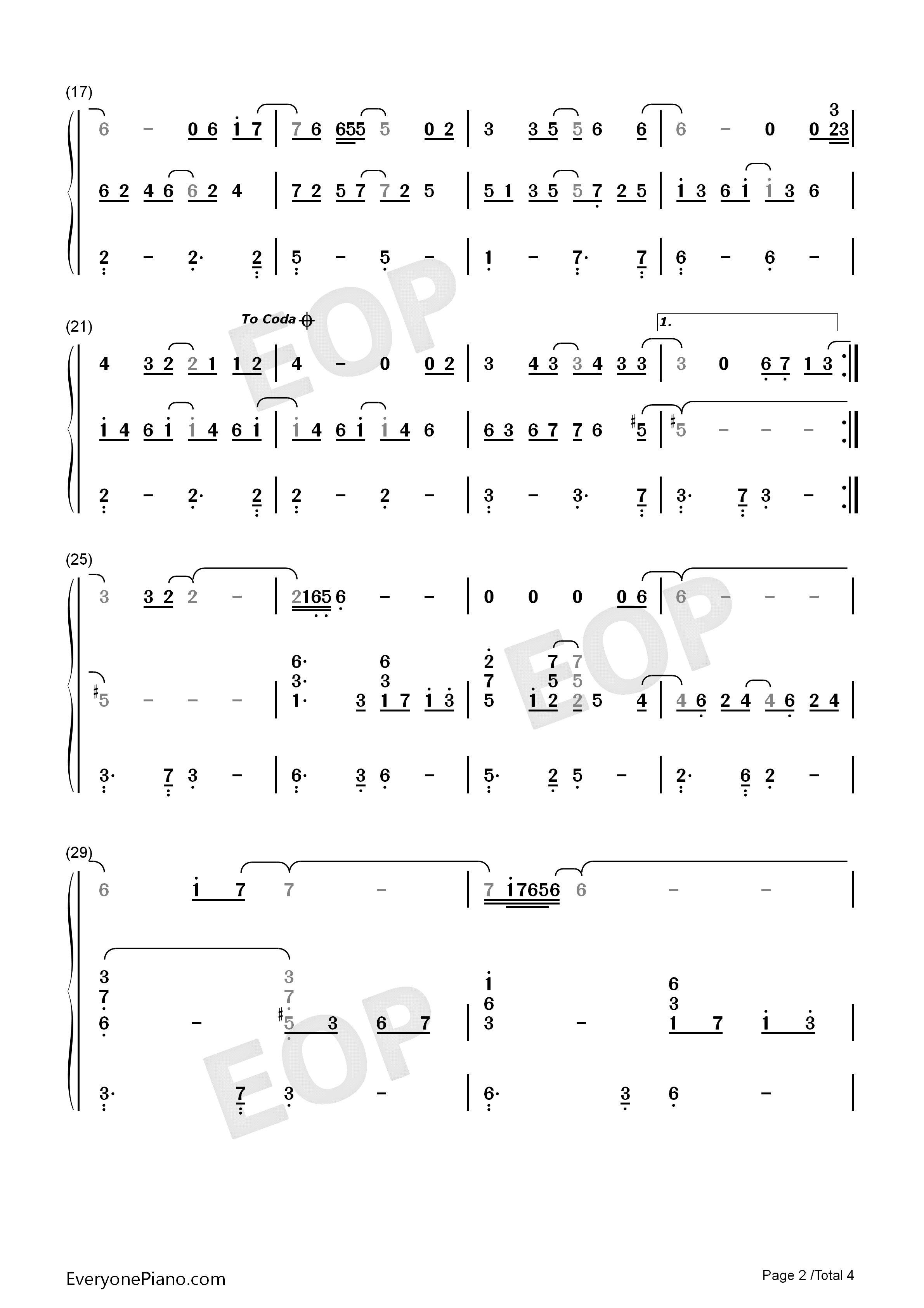 Mary_Did_You_Know钢琴简谱_Kathy_Mattea演唱