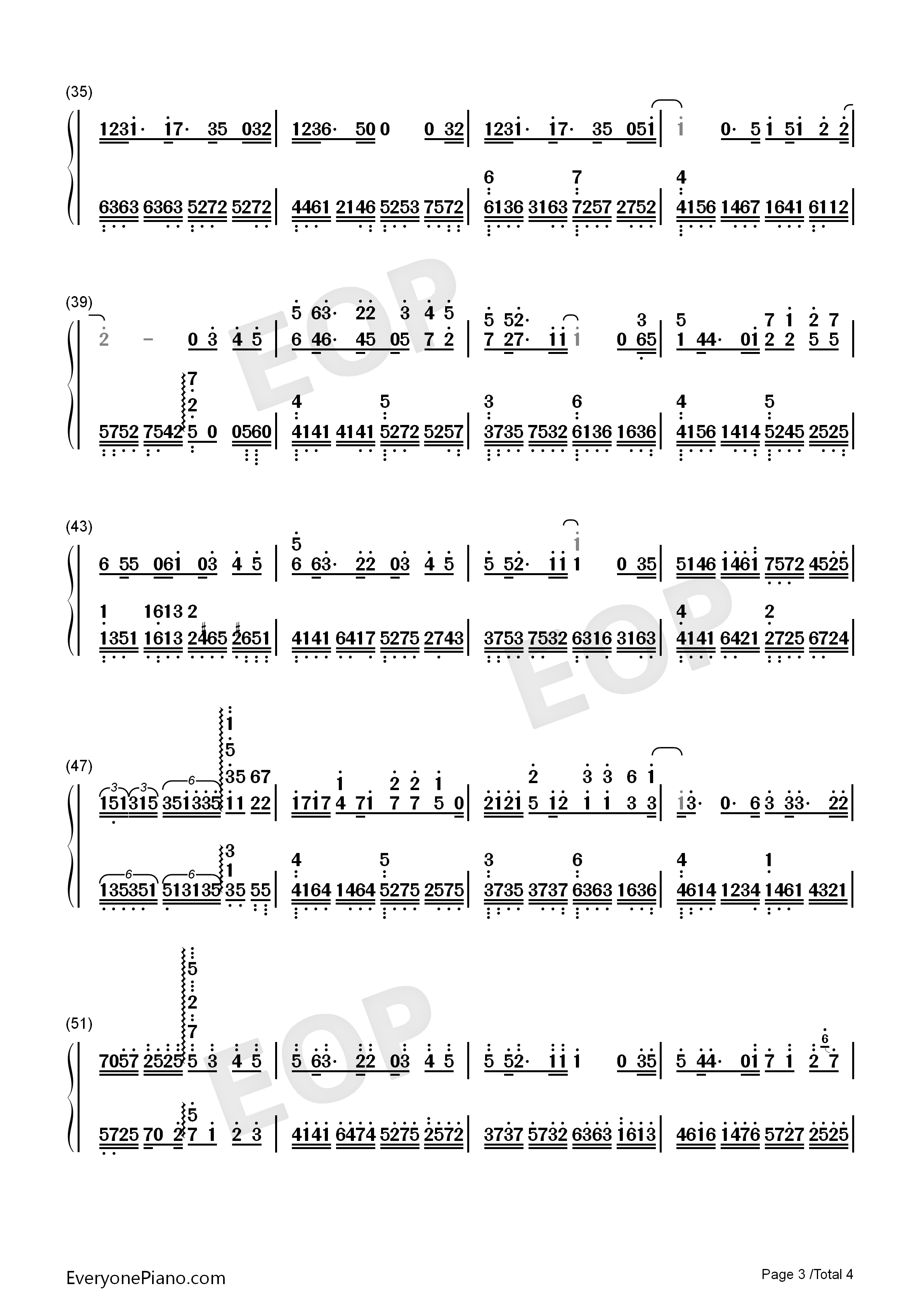 晴钢琴简谱_汪苏泷演唱