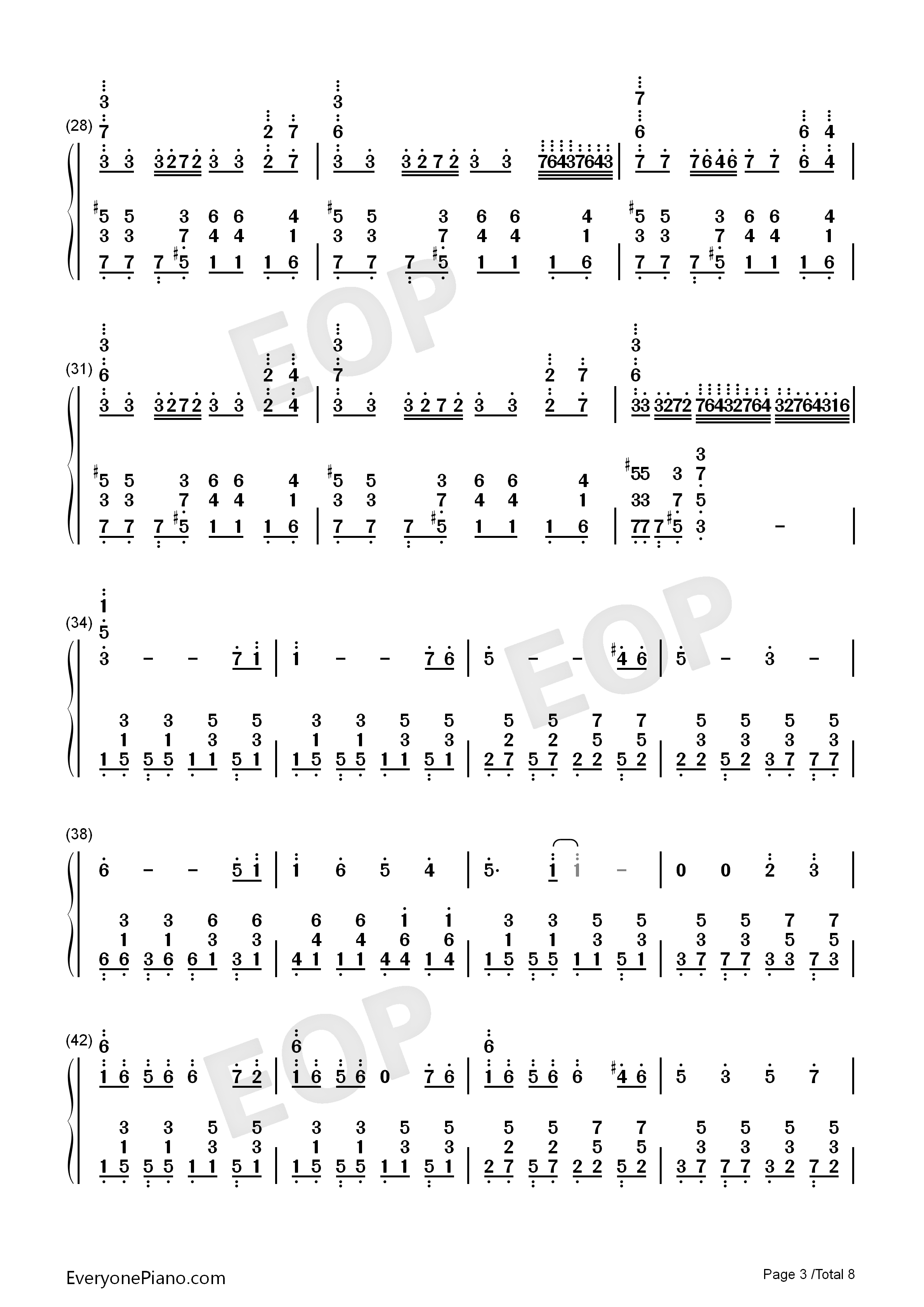 忍者棒棒钢琴简谱_竹村桐子演唱