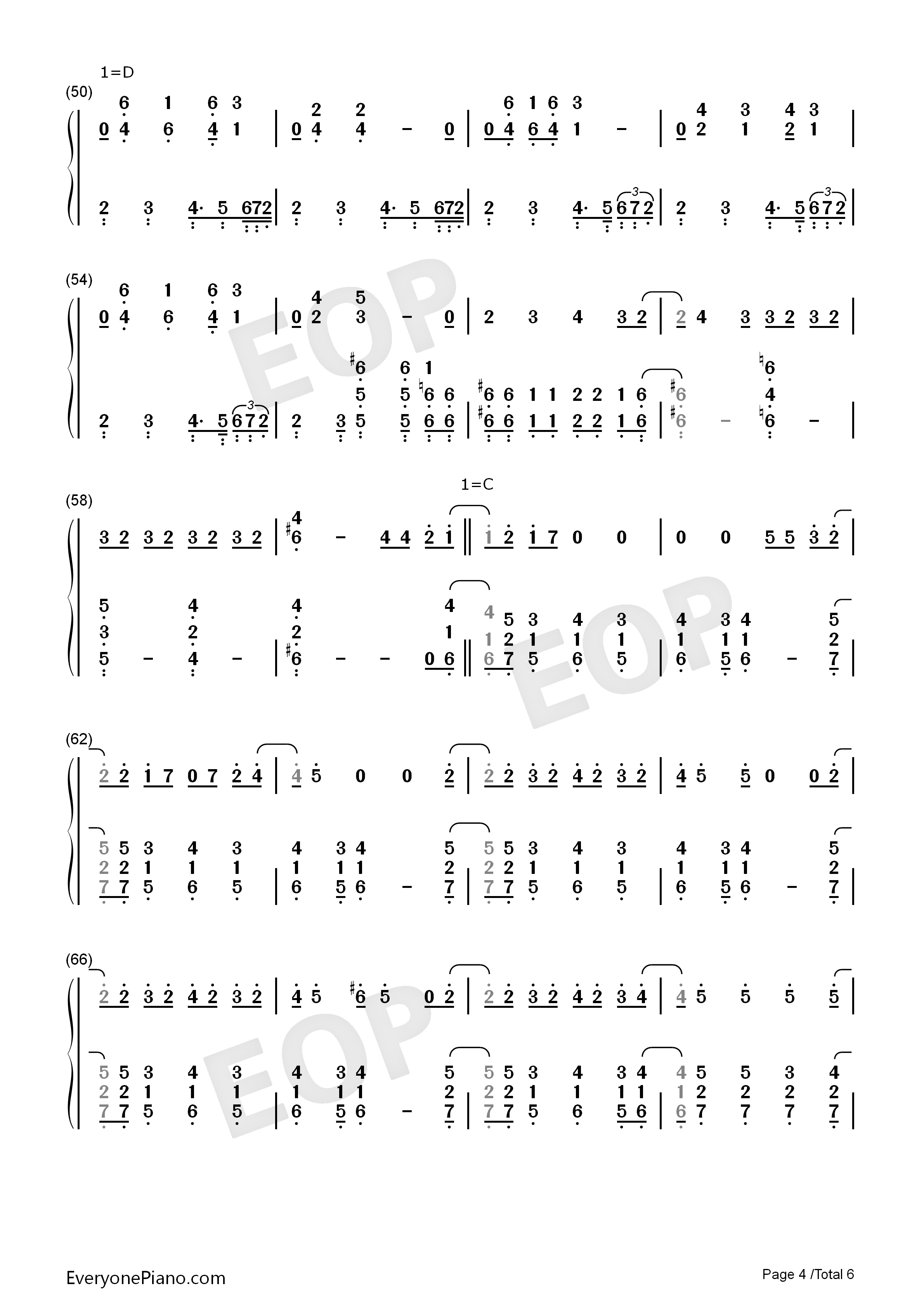 Roundabout钢琴简谱_Yes演唱
