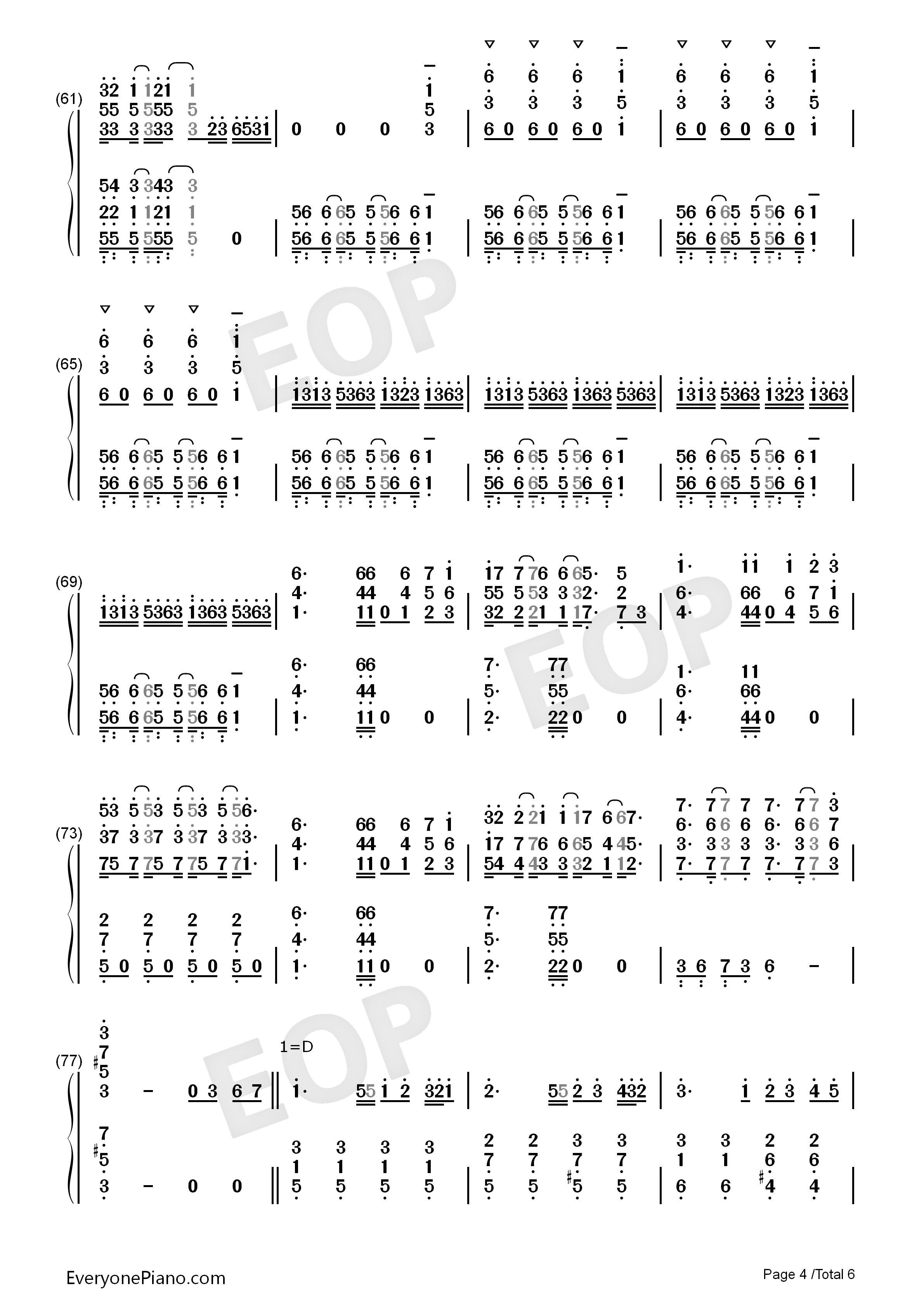 Connecting钢琴简谱_初音ミク_鏡音レン演唱