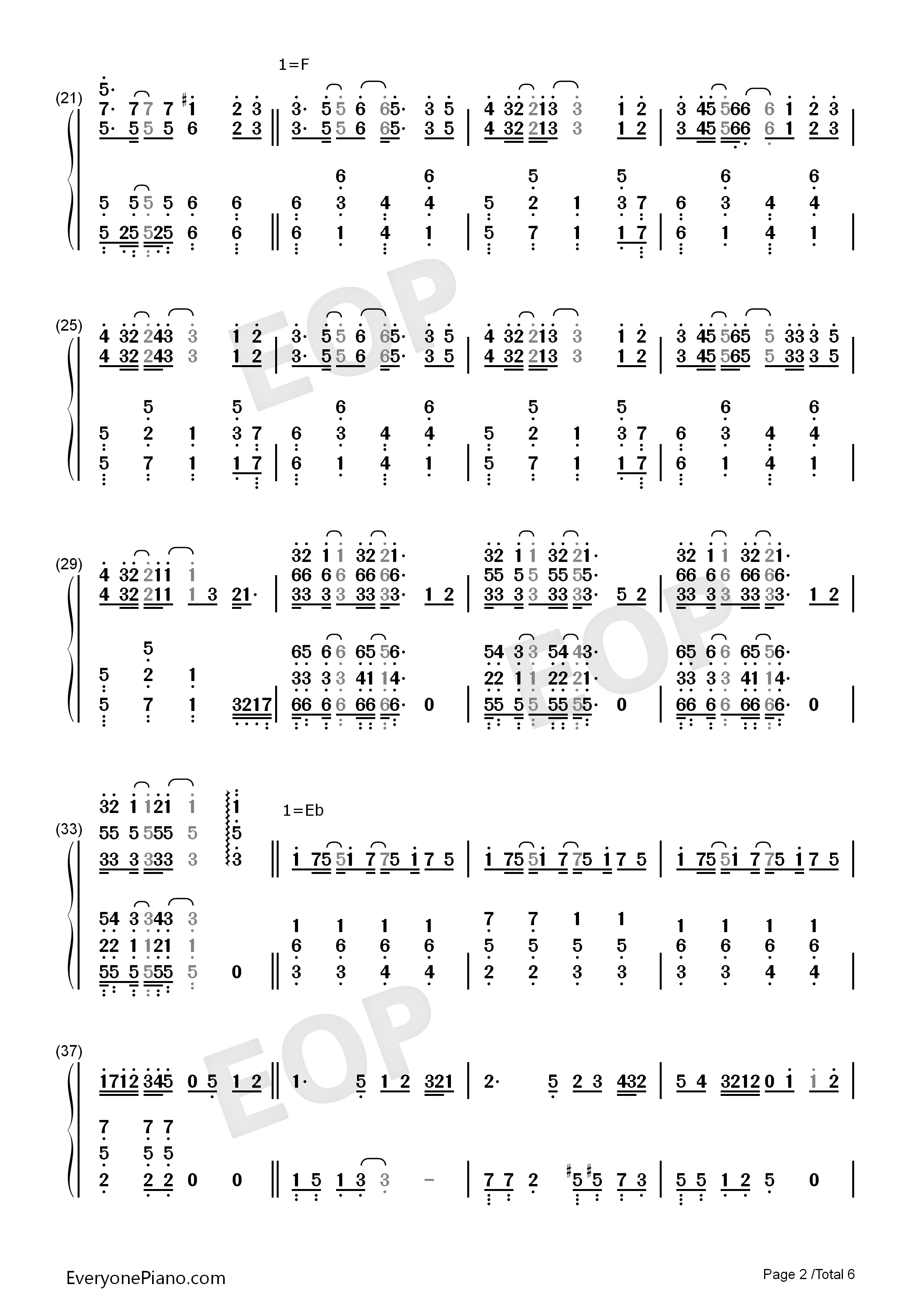 Connecting钢琴简谱_初音ミク_鏡音レン演唱