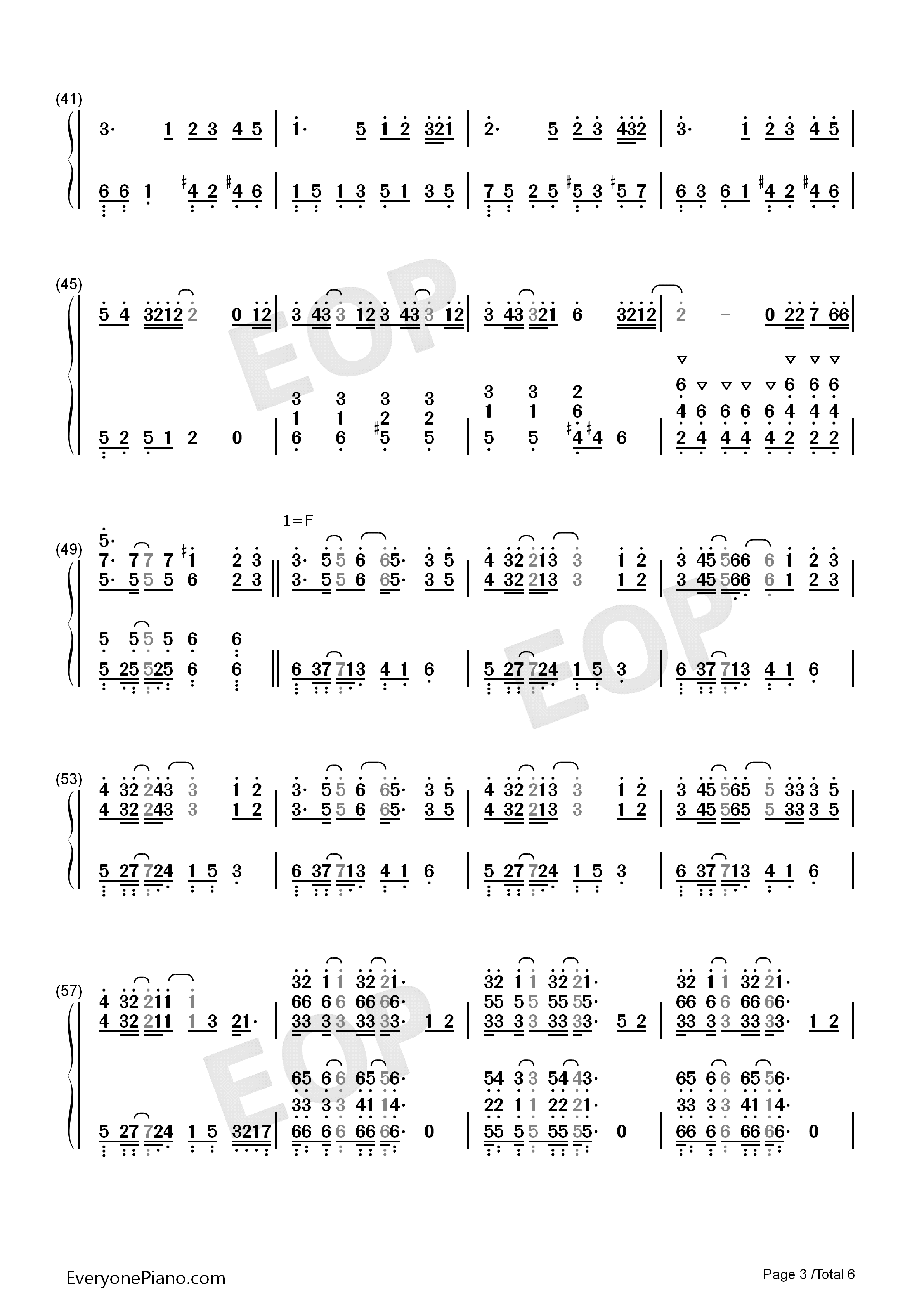 Connecting钢琴简谱_初音ミク_鏡音レン演唱