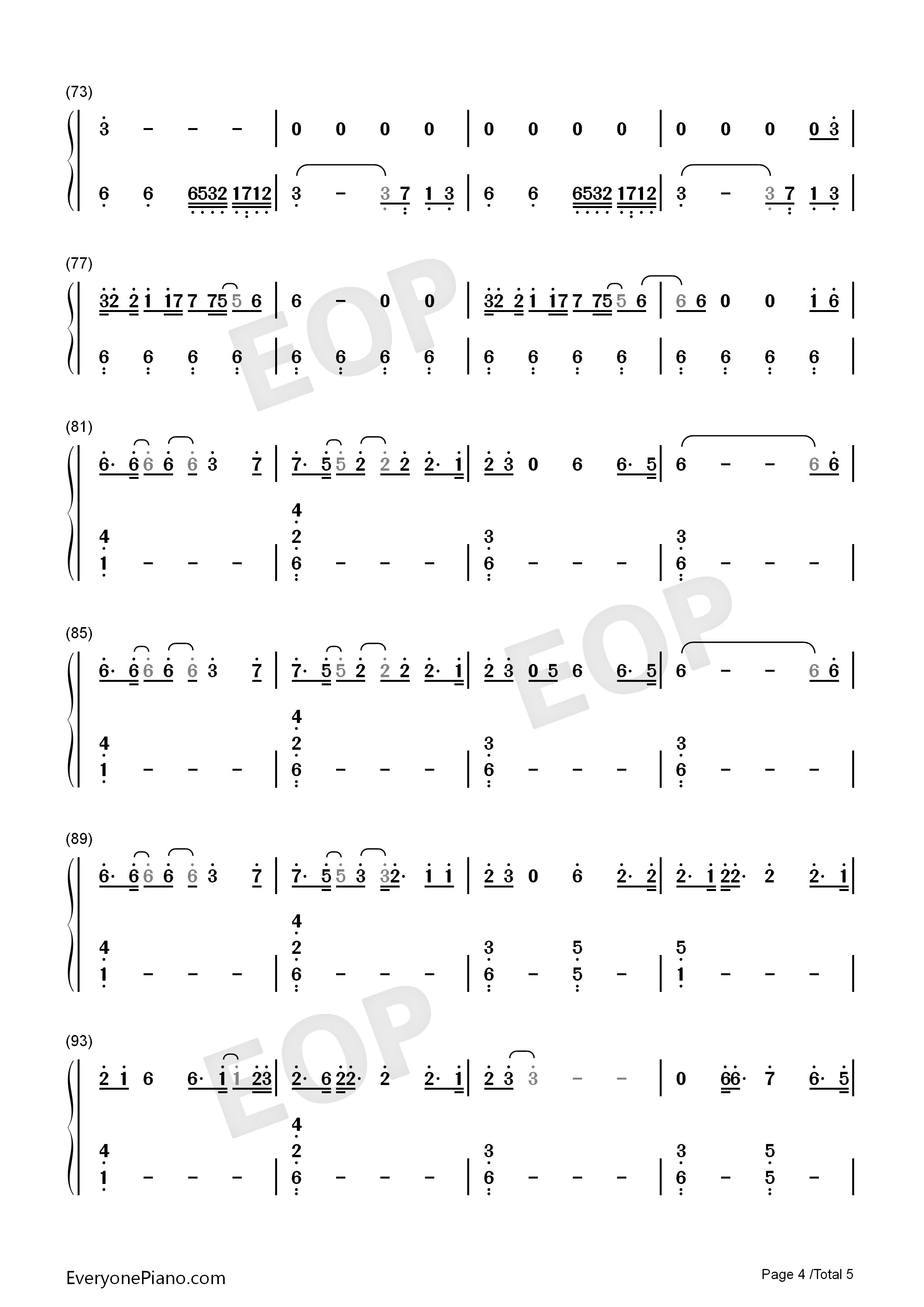 Nothing_Breaks_Like_a_Heart钢琴简谱_Mark_Ronson_Miley_Cyrus演唱