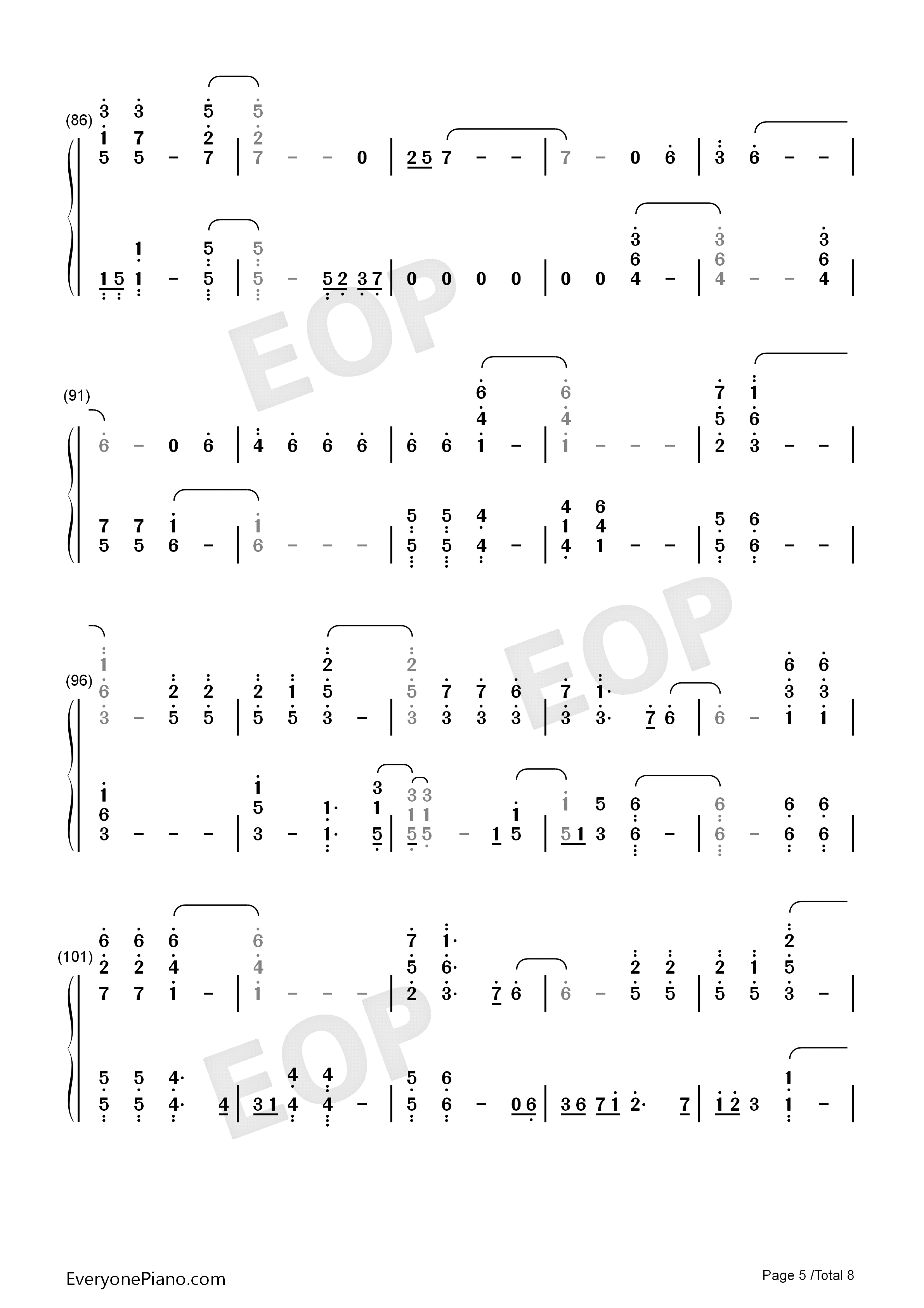 I_Need_Somebody钢琴简谱_Day6演唱