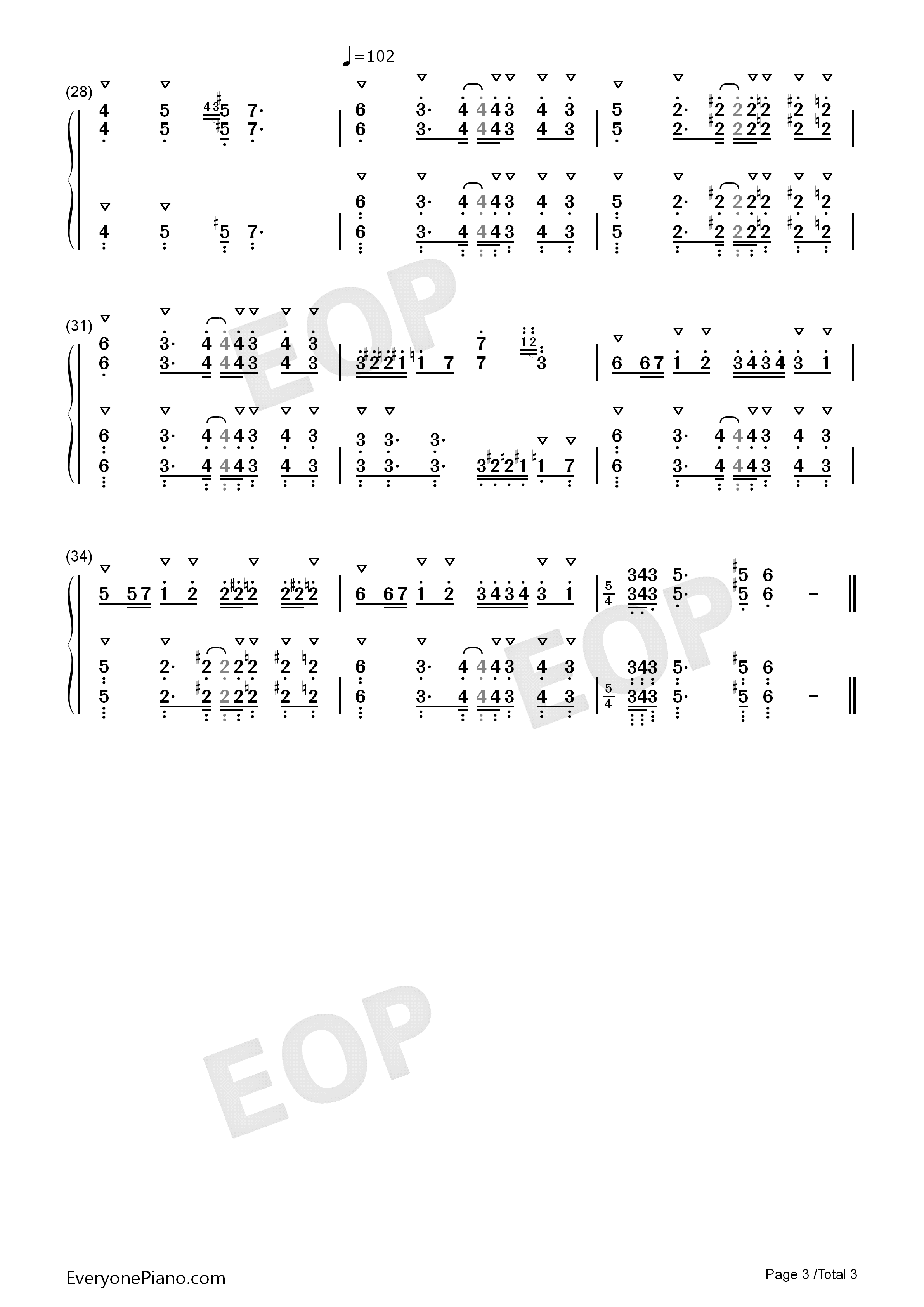 幽灵盛典钢琴简谱_Brandy演唱