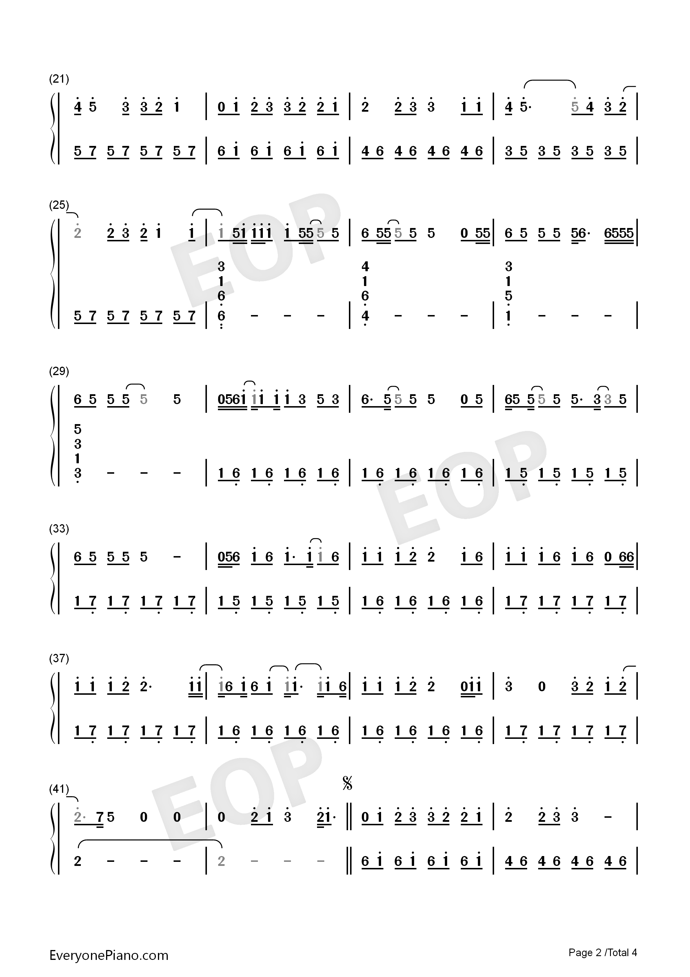 Be_Alright钢琴简谱_Dean_Lewis演唱